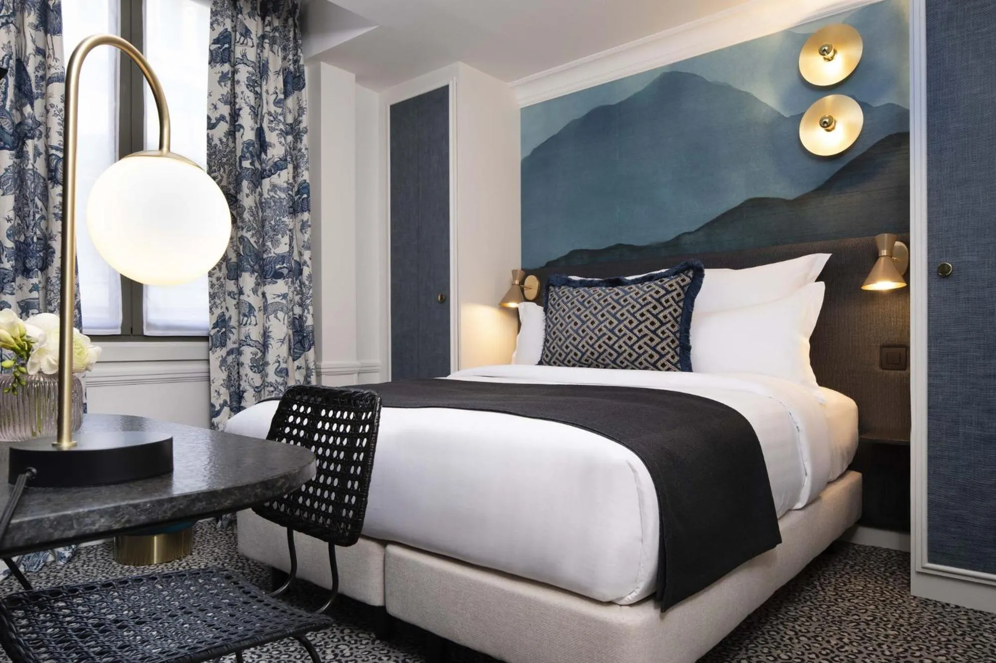 Bed in Hôtel Gramont