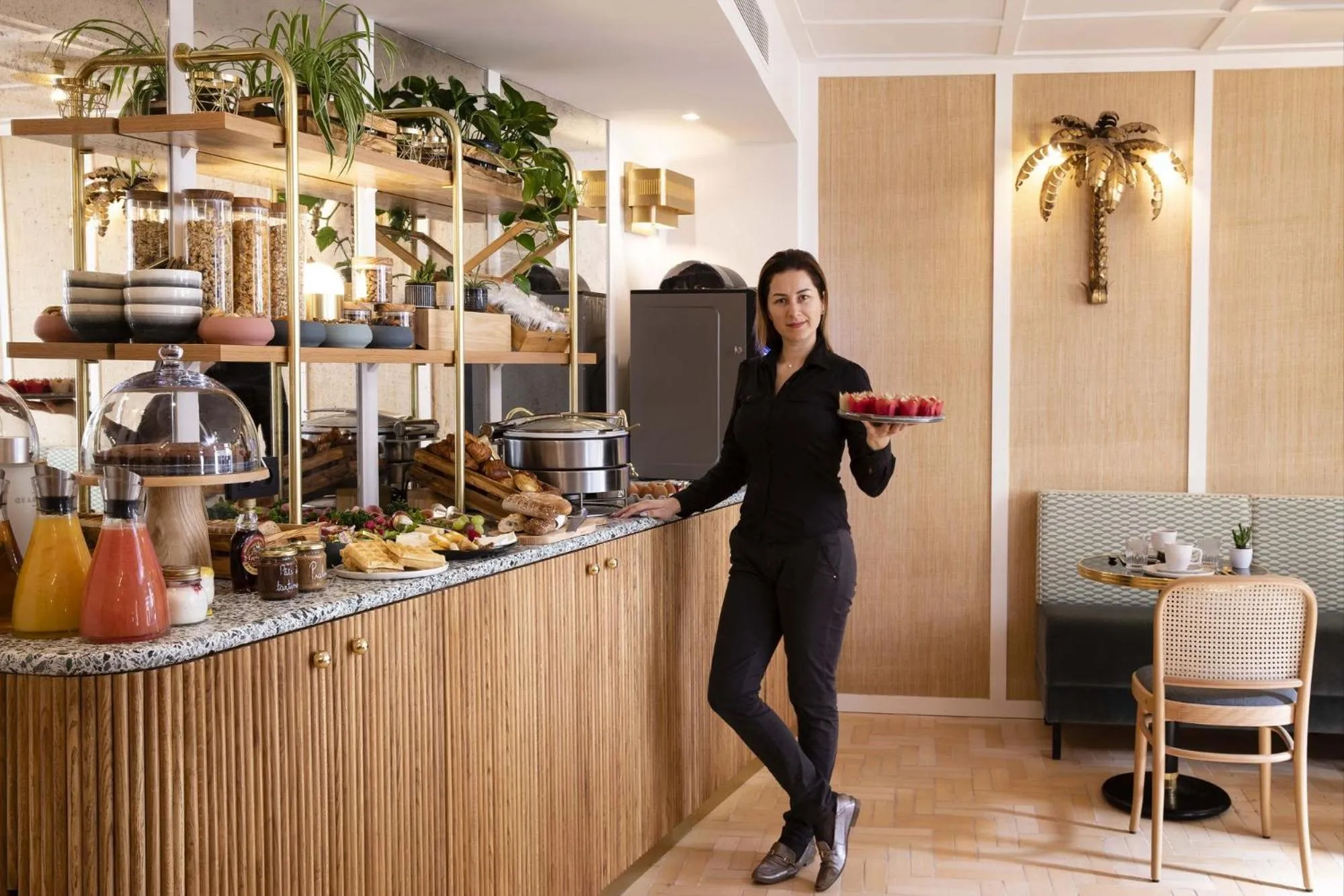 Breakfast in Hôtel Gramont
