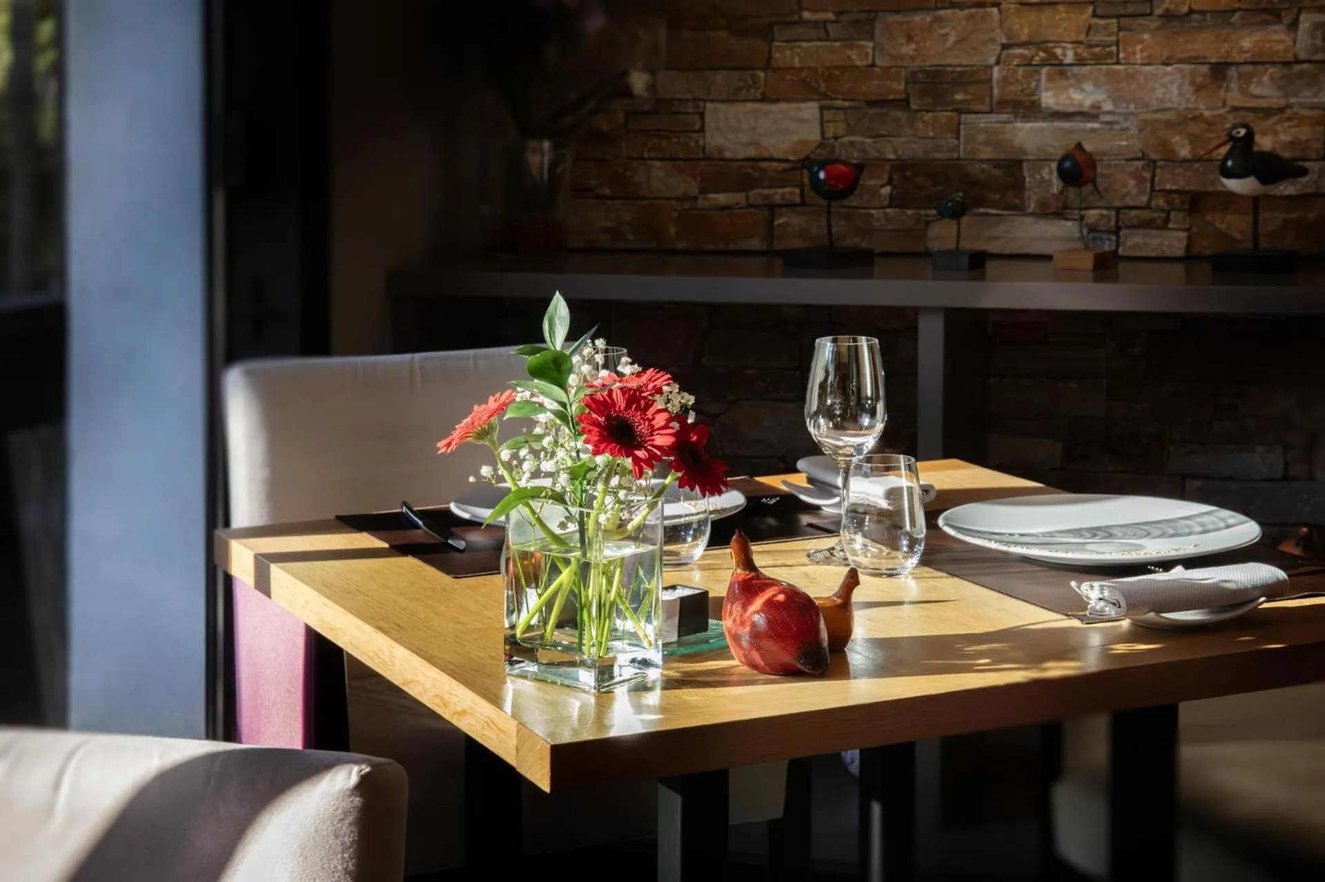 Restaurant/places to eat in L'Aubinière Hôtel Restaurant & Spa