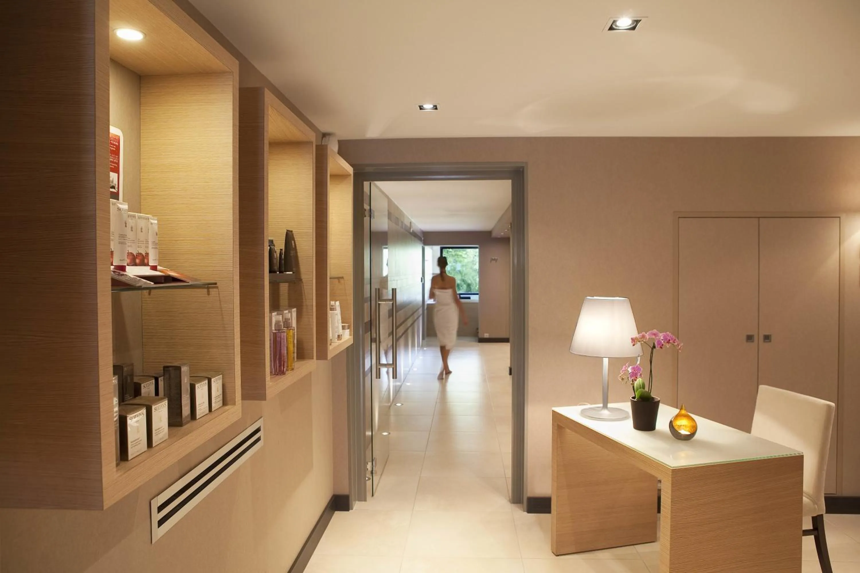 Spa and wellness centre/facilities in L'Aubinière Hôtel Restaurant & Spa