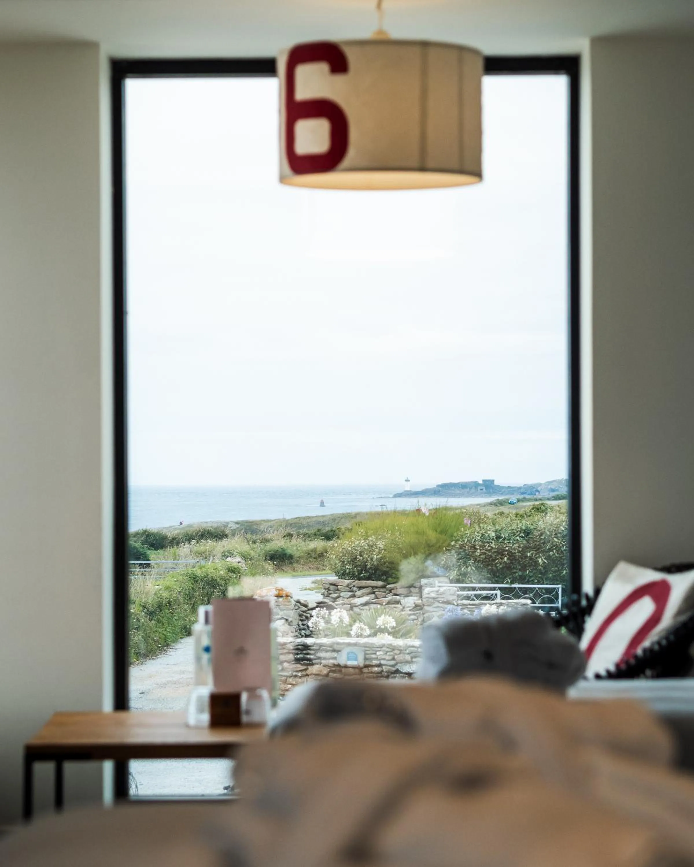 Natural landscape, Bed in Hostellerie de la Pointe Saint-Mathieu - SPA & Restaurant