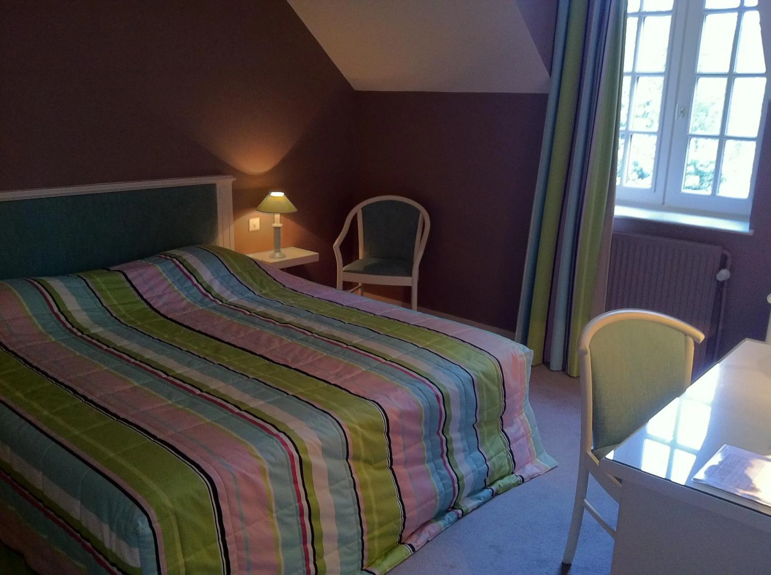 Photo of the whole room in Logis La Marjolaine