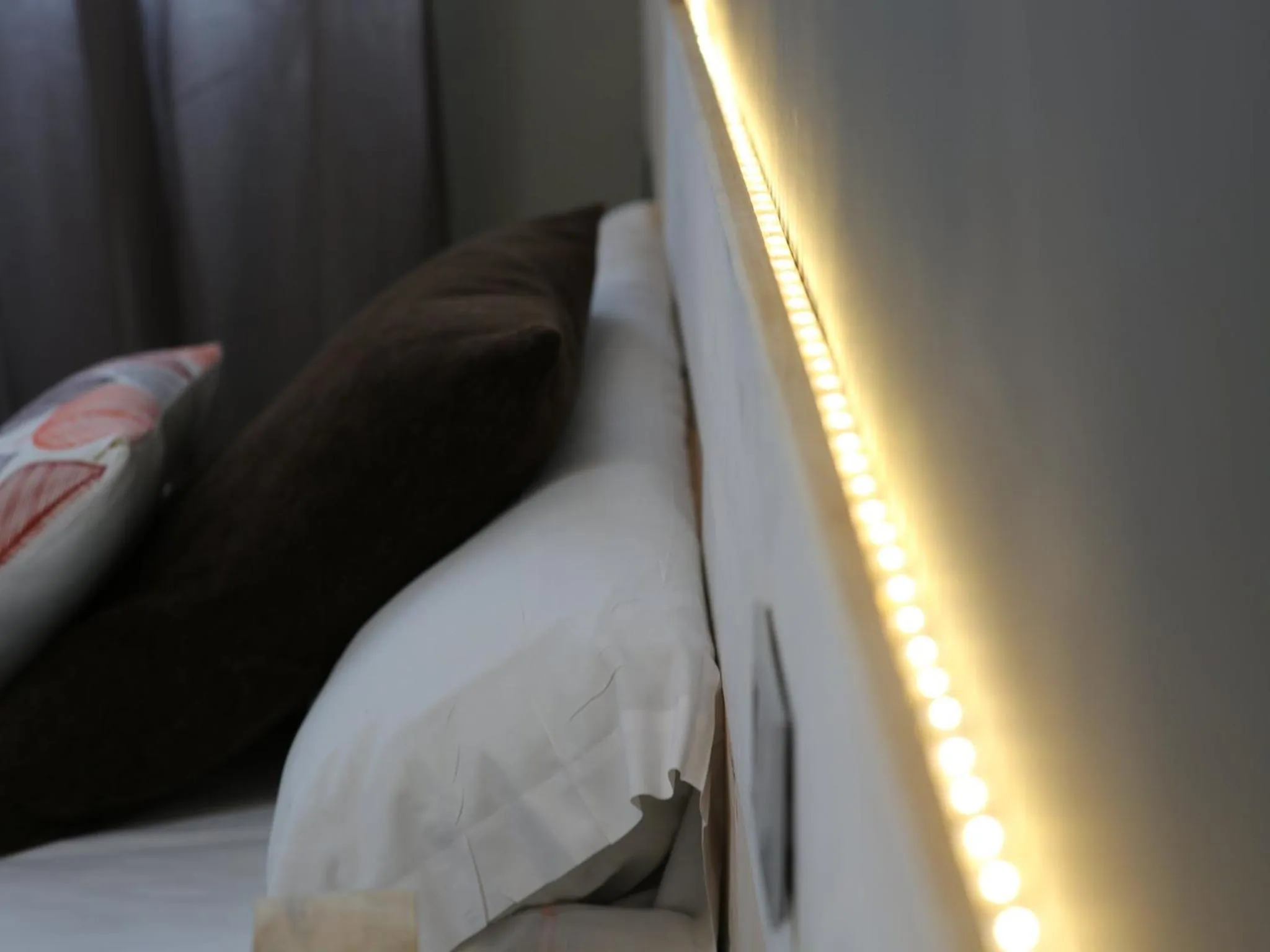 Decorative detail, Bed in Hotel Alda Estación Vigo