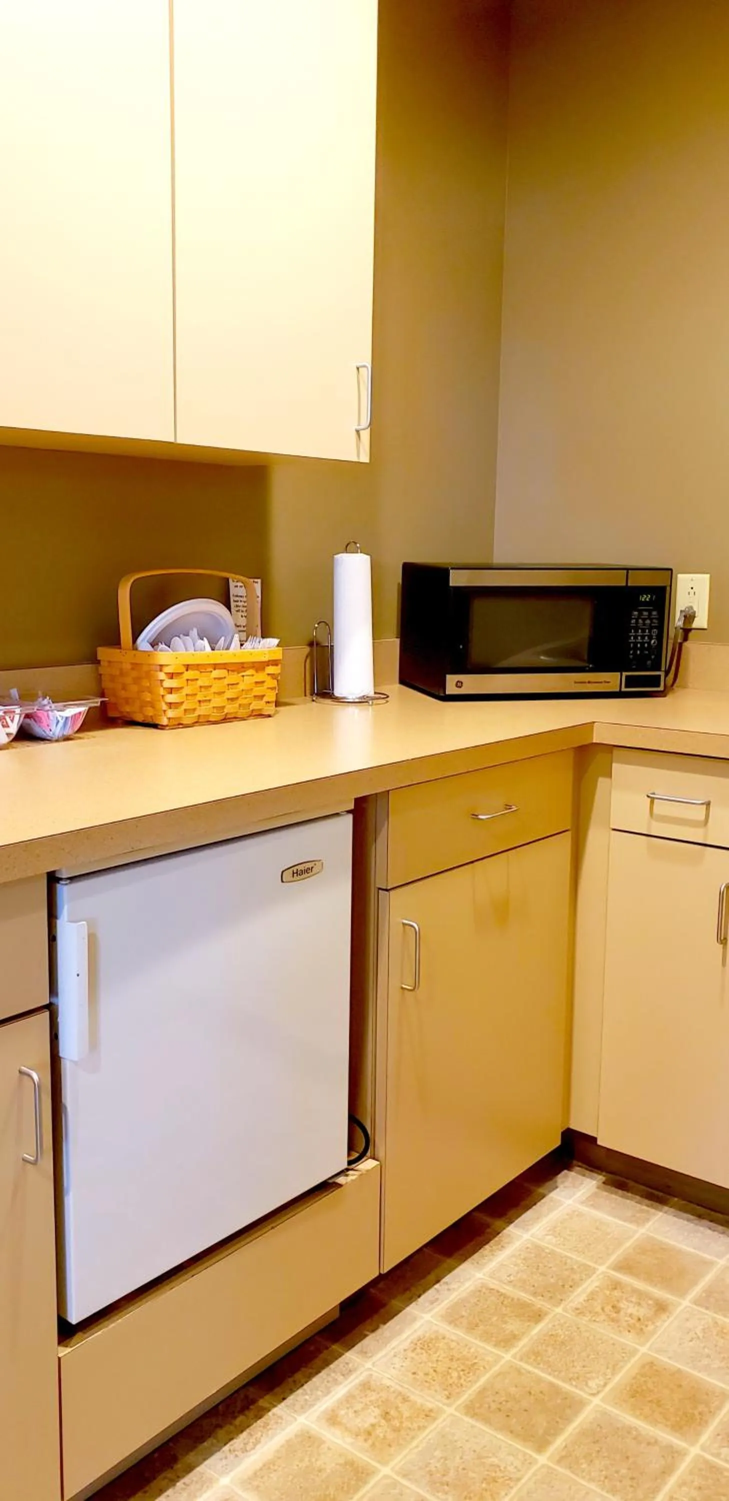 Kitchen or kitchenette in Lodging on the Square
