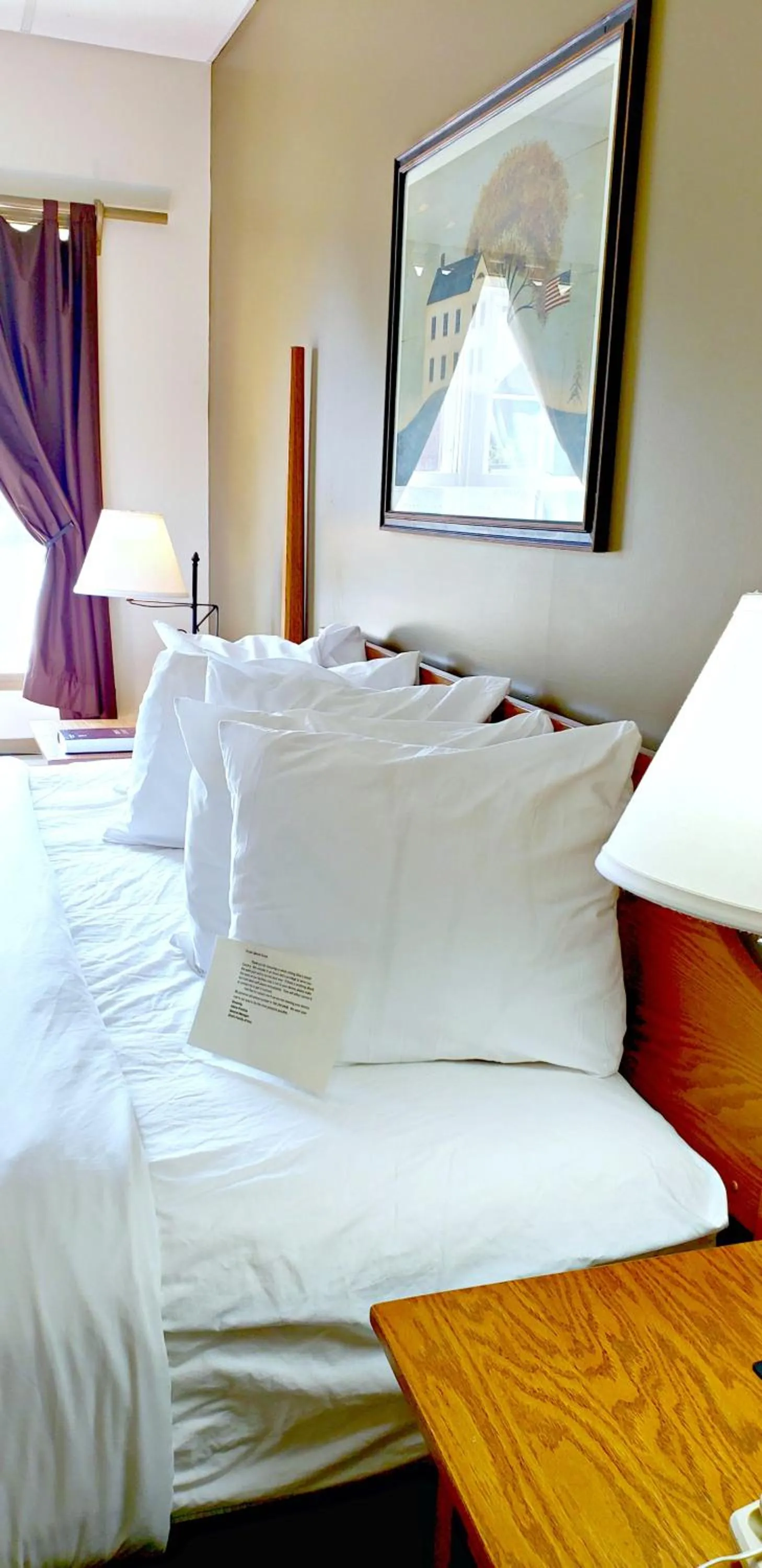 Bed in Lodging on the Square