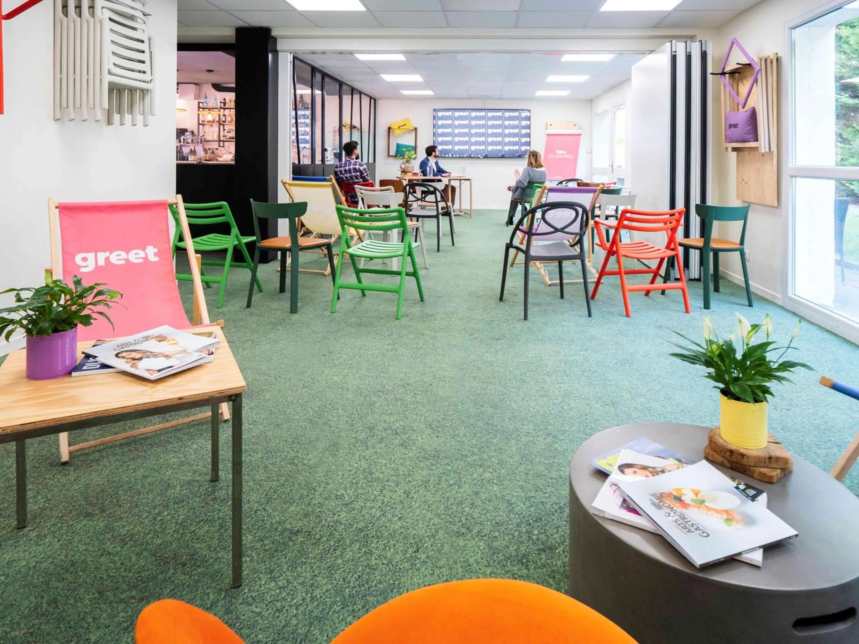 On site in greet Hotel Beaune