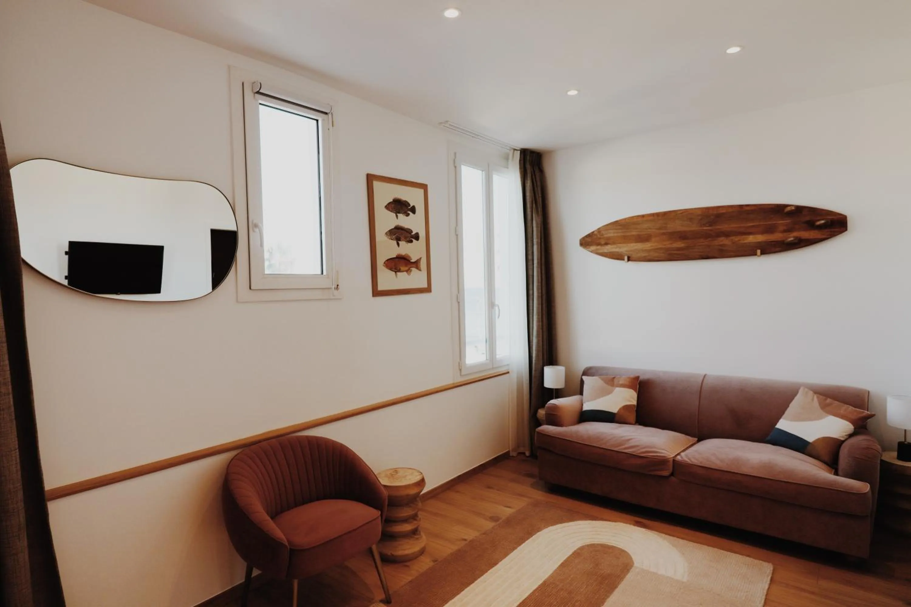 Bedroom in Le Rose Thé