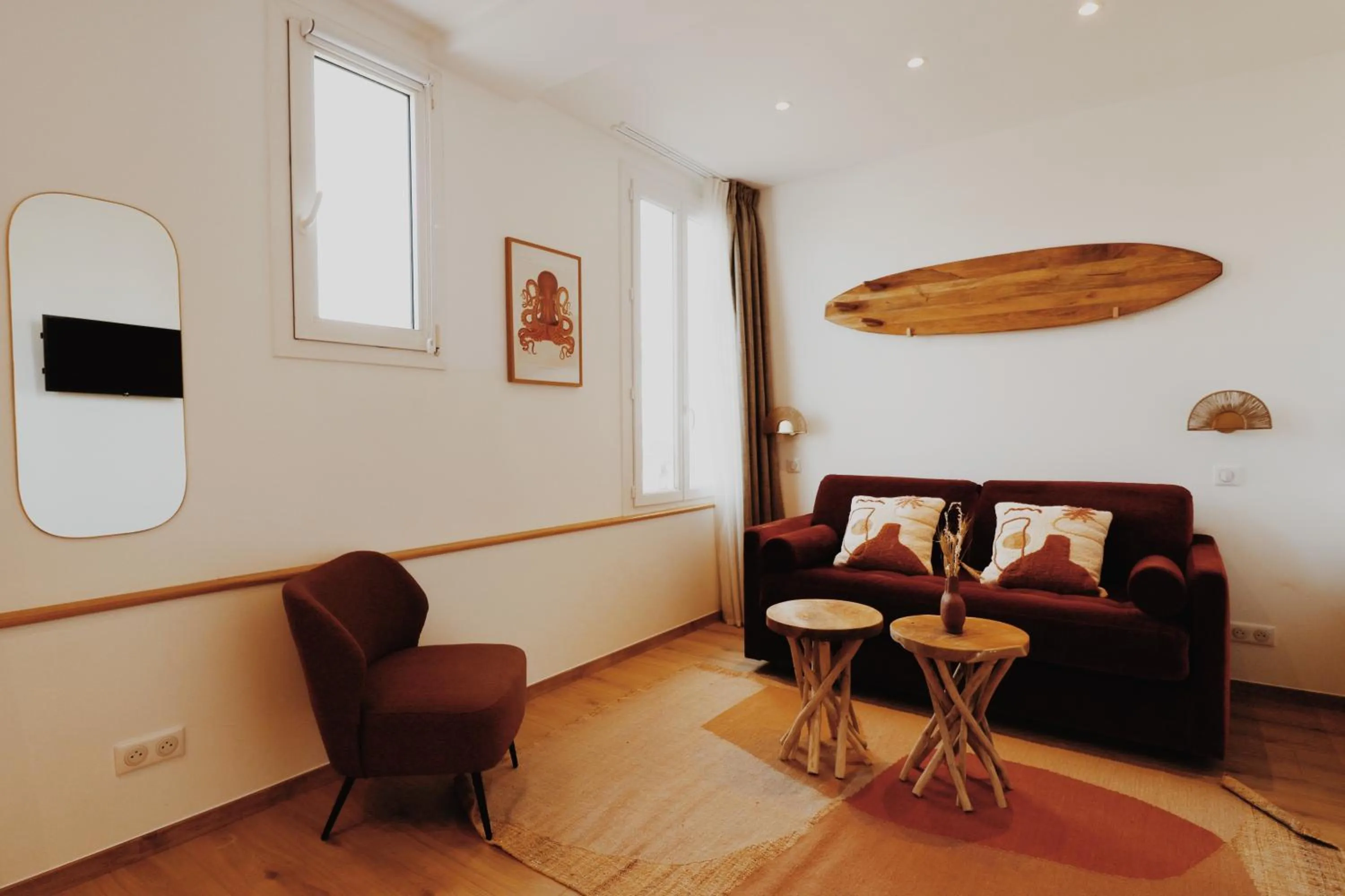 Bedroom in Le Rose Thé