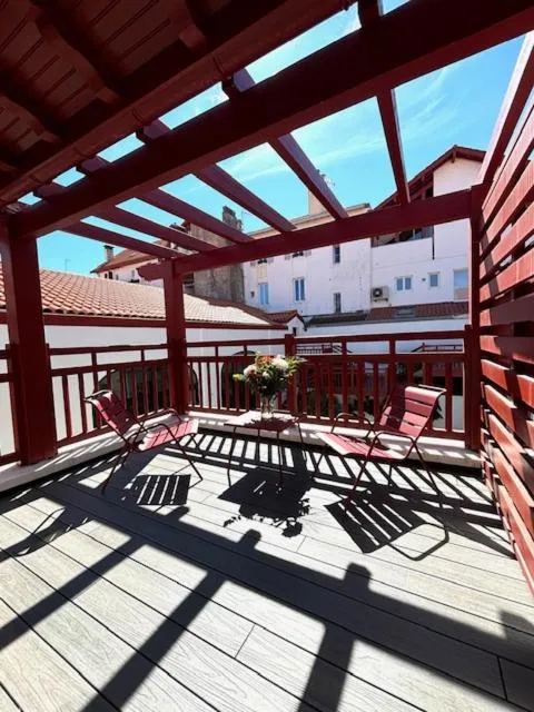 Balcony/Terrace in Hôtel Kemaris