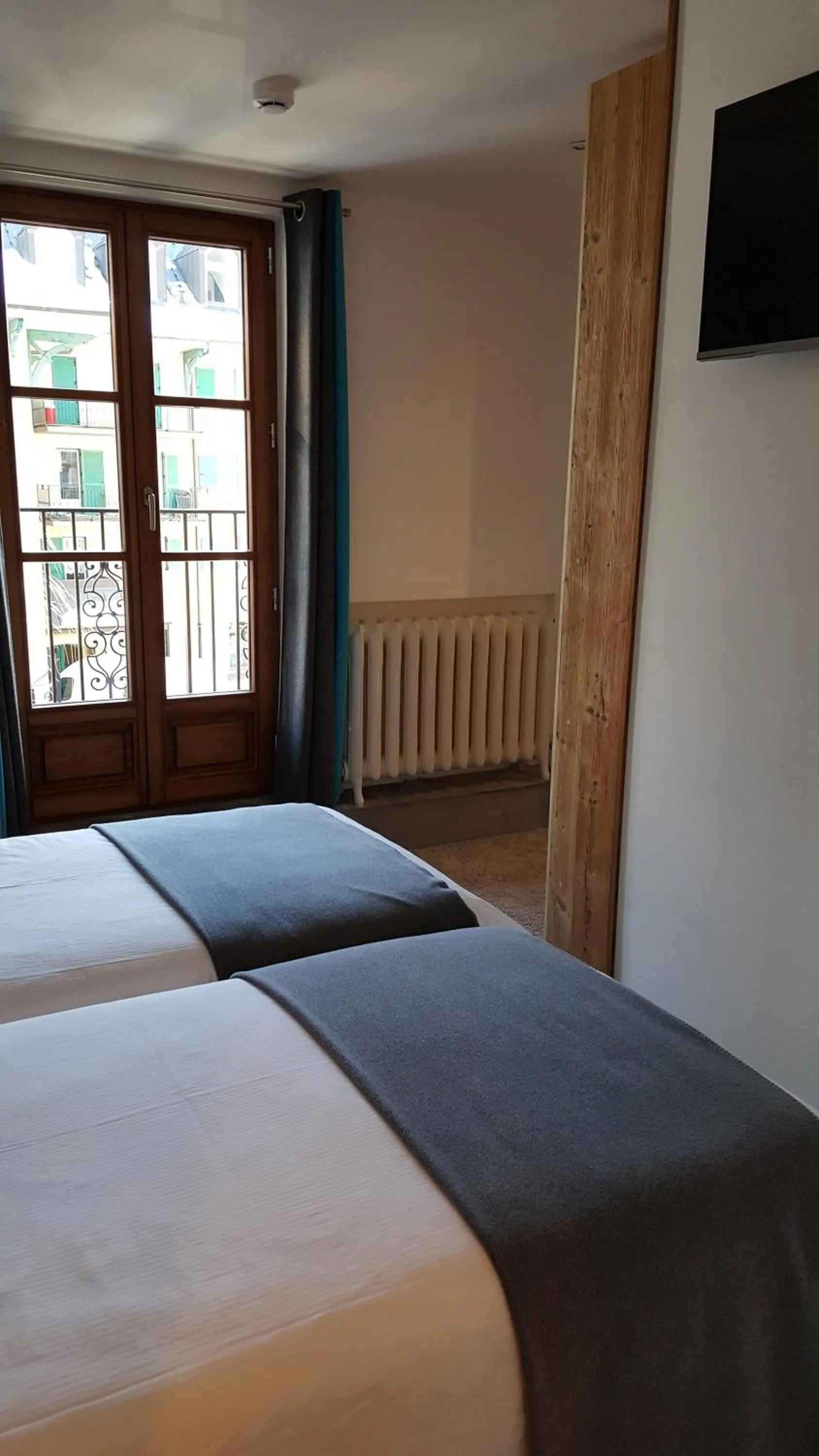 Bedroom, Bed in Hotel Du Clocher