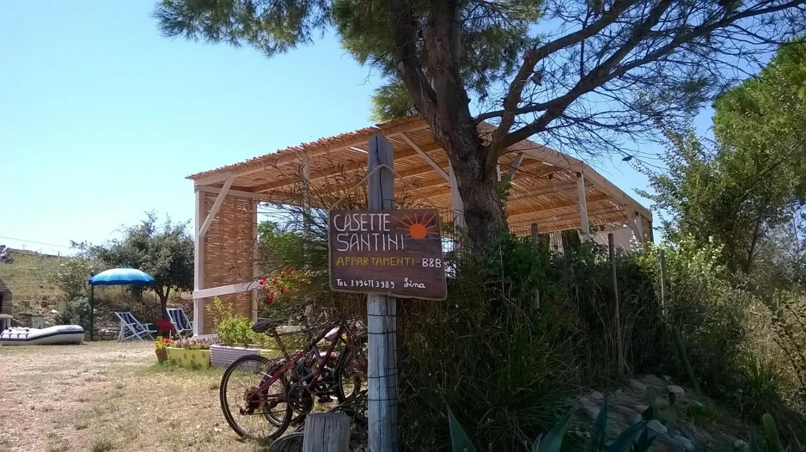 Garden in Casette Santini B&B