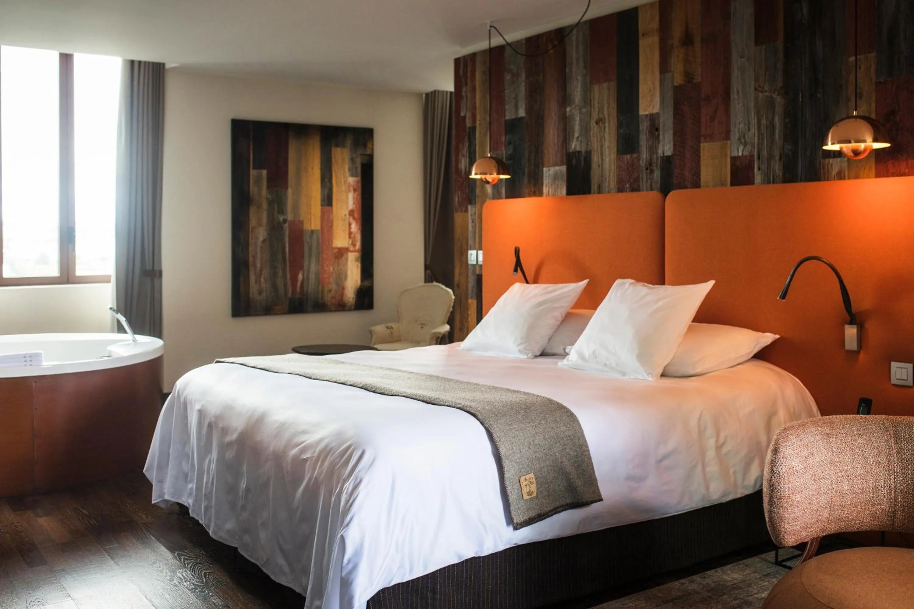 Double Room with balneo bath and City View in Le Clos Des Sens