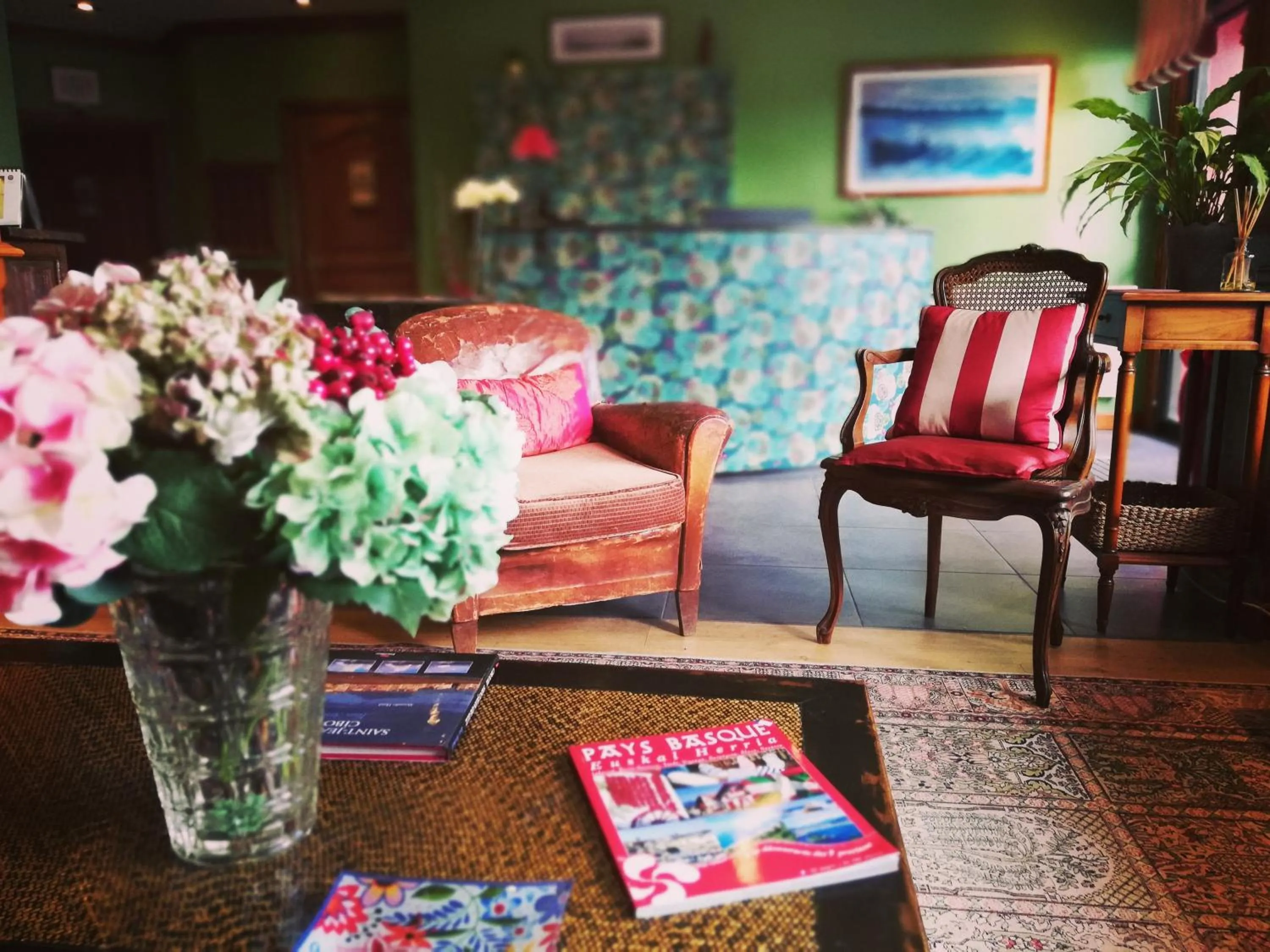 Lobby or reception in Hôtel La Marisa Grande Plage