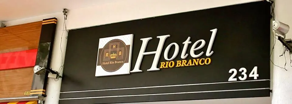 Property logo or sign in Hotel Rio Branco - Melhor Opção Perto da 25 de Março, Santa Ifigênia e Metrô República