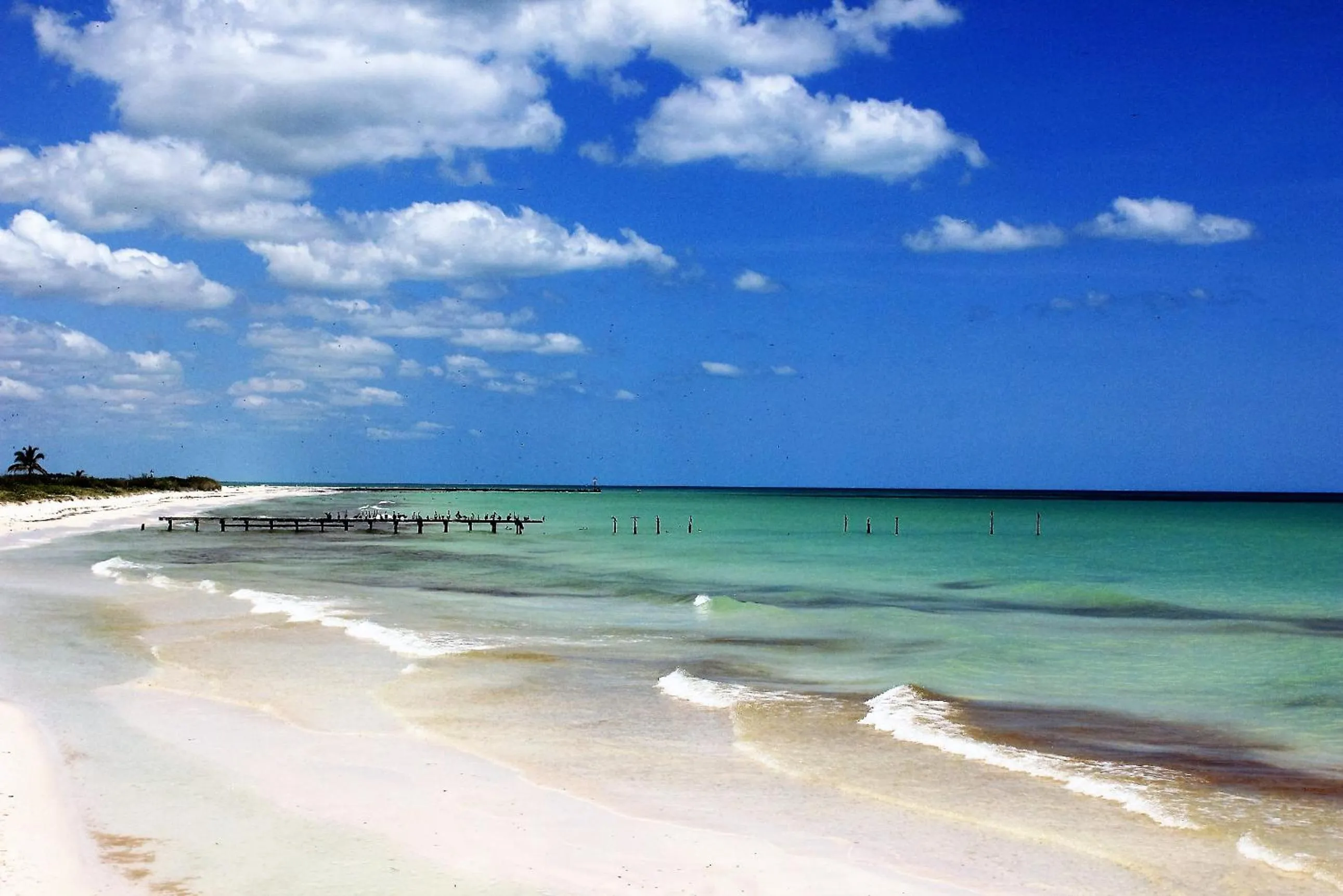 Beach in Cabañas El Cuyo