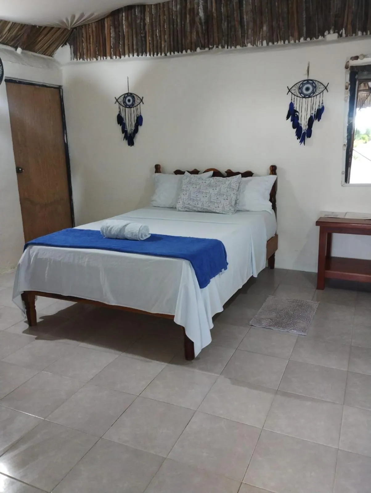 Bed in Cabañas El Cuyo