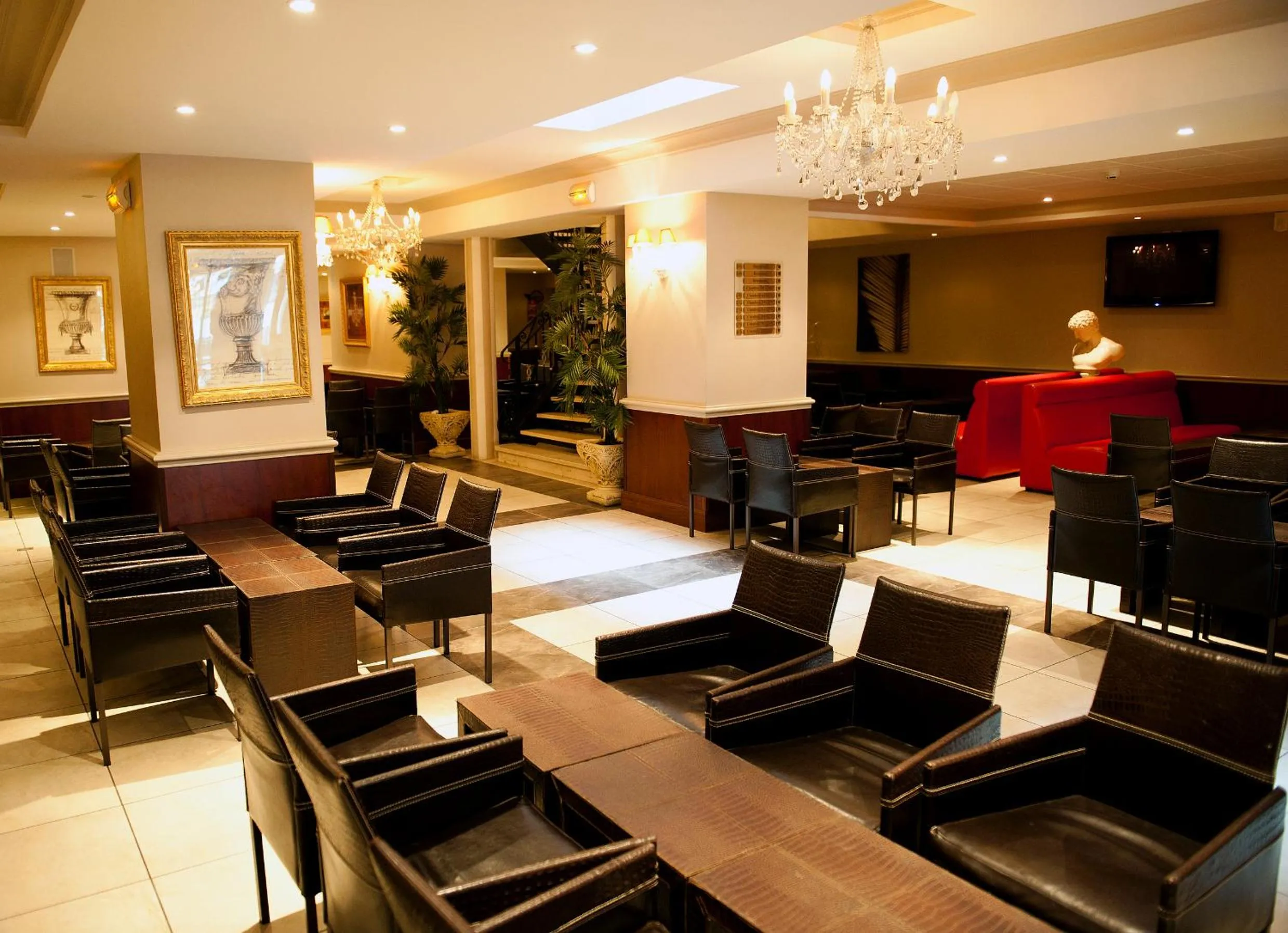 Living room in Hôtel Jeanne d'Arc