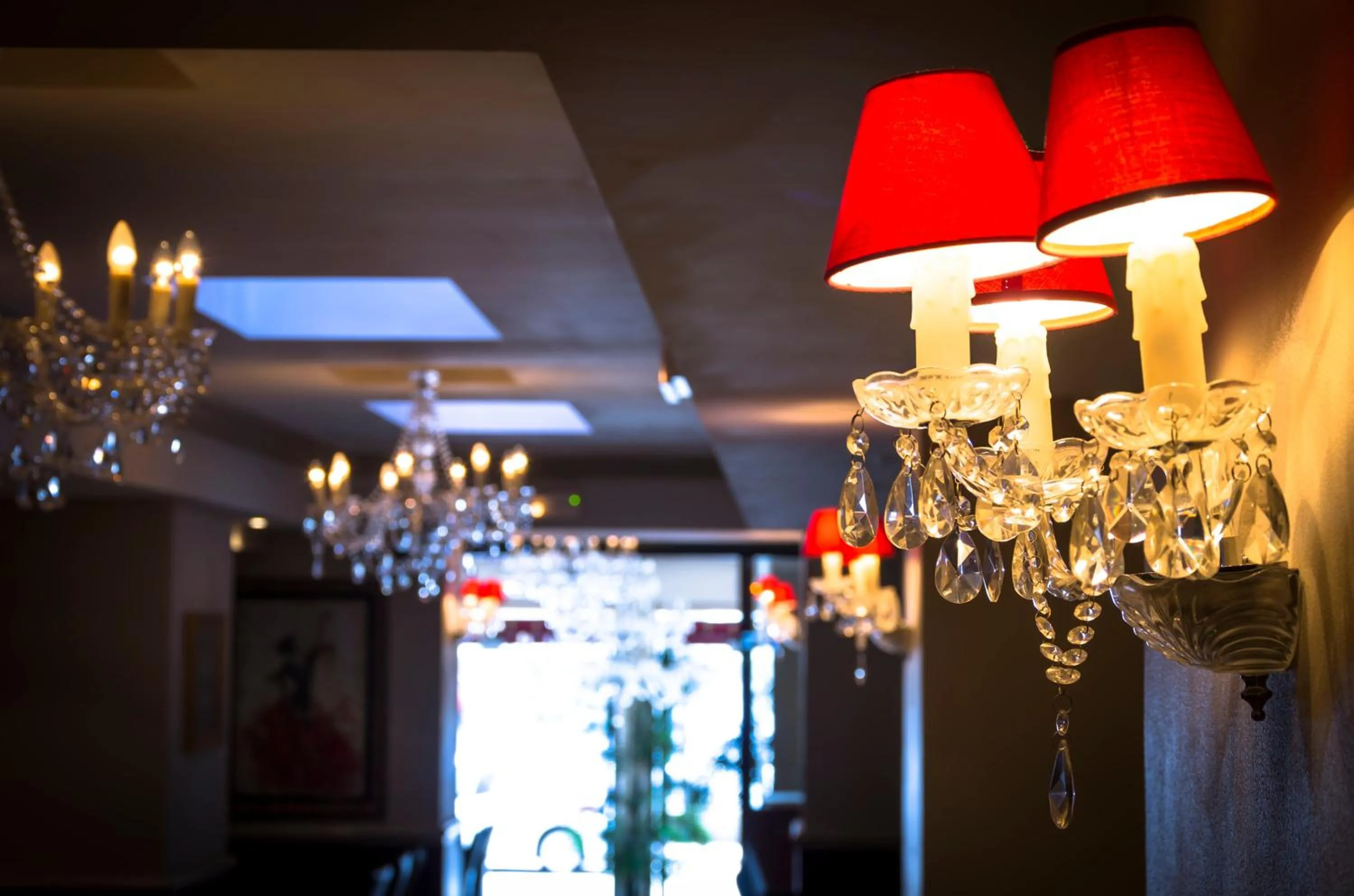 Lounge or bar in Hôtel Jeanne d'Arc