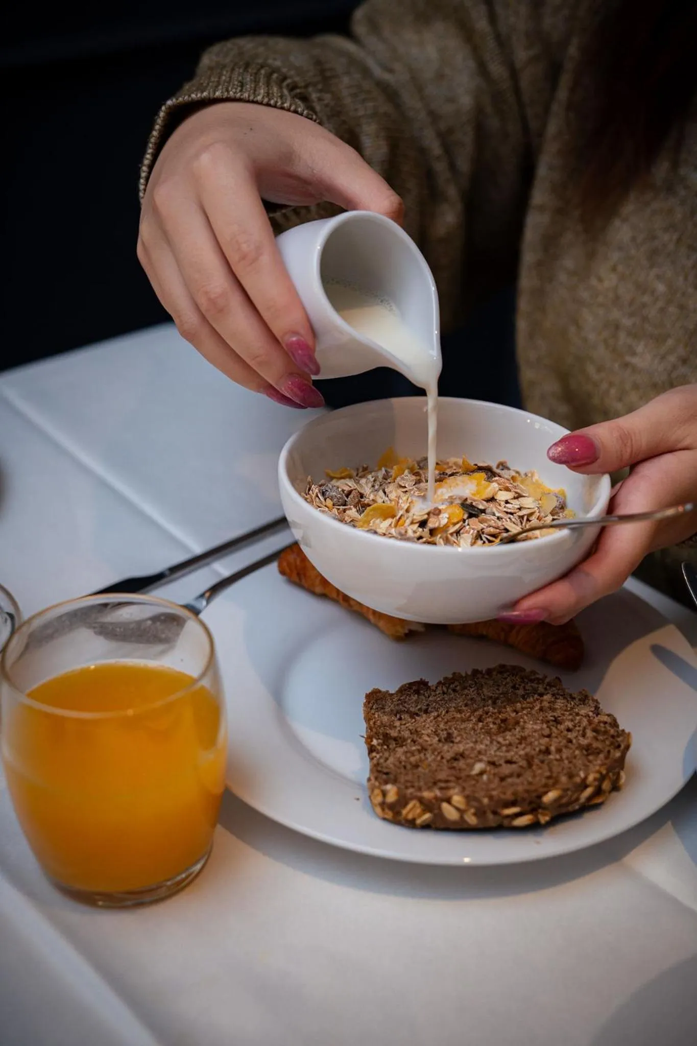Breakfast in Hôtel Le Rapp
