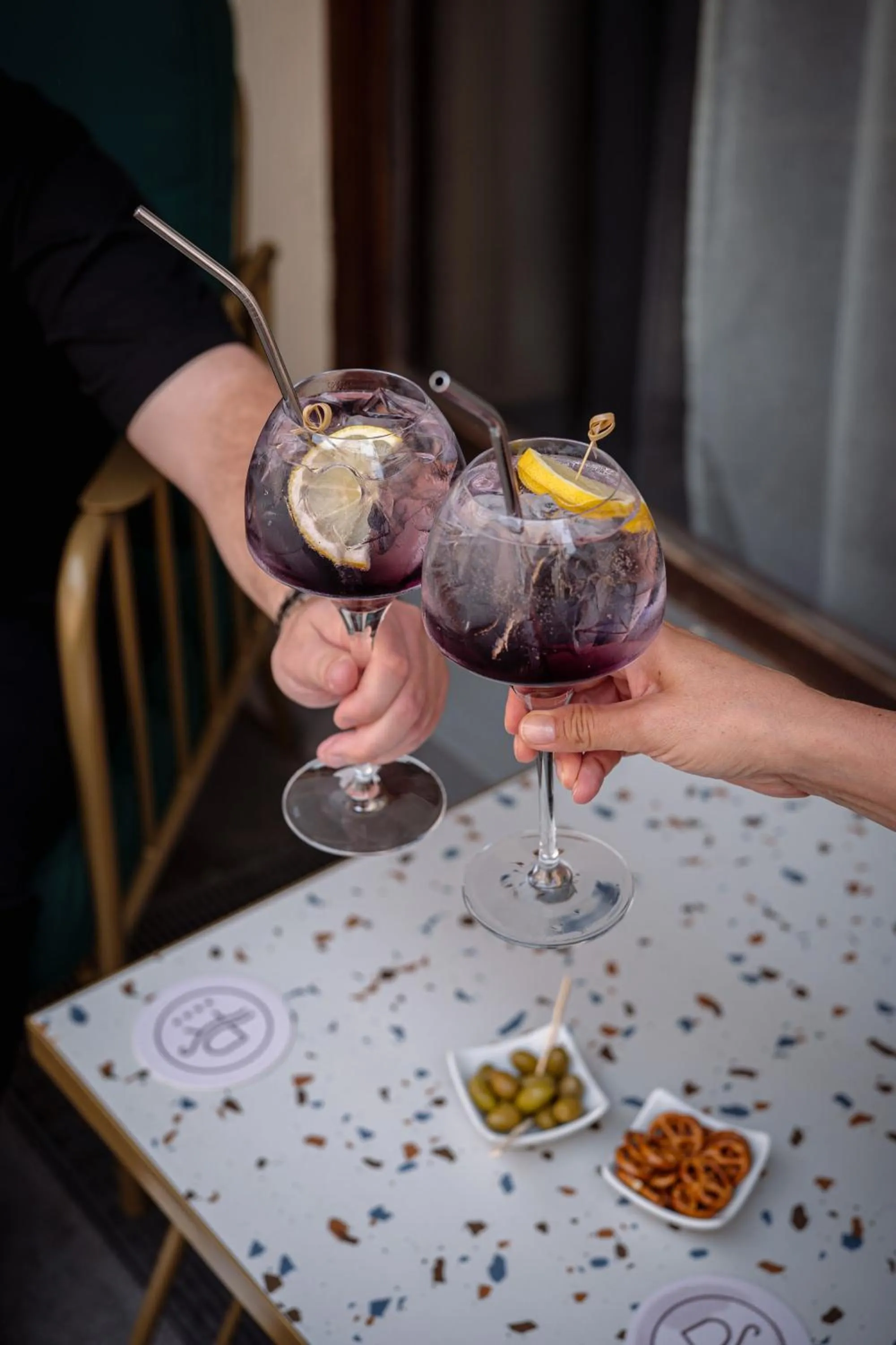 Patio in Hôtel Le Rapp