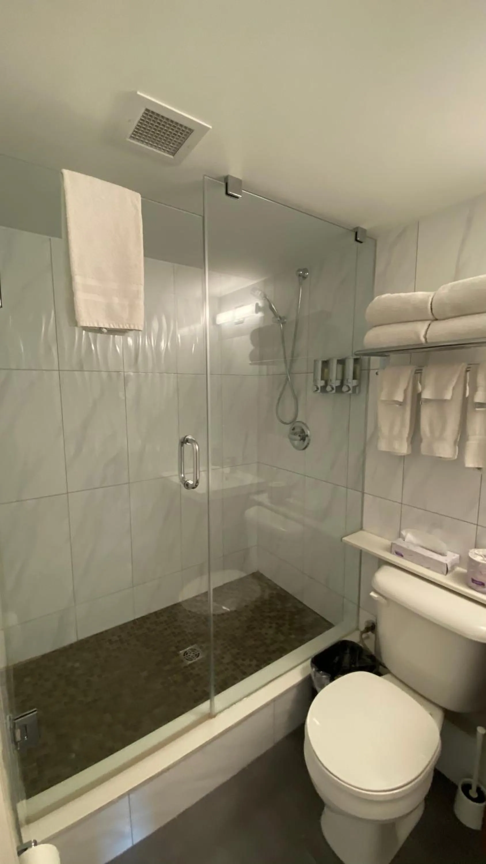 Shower in Amber Hotel