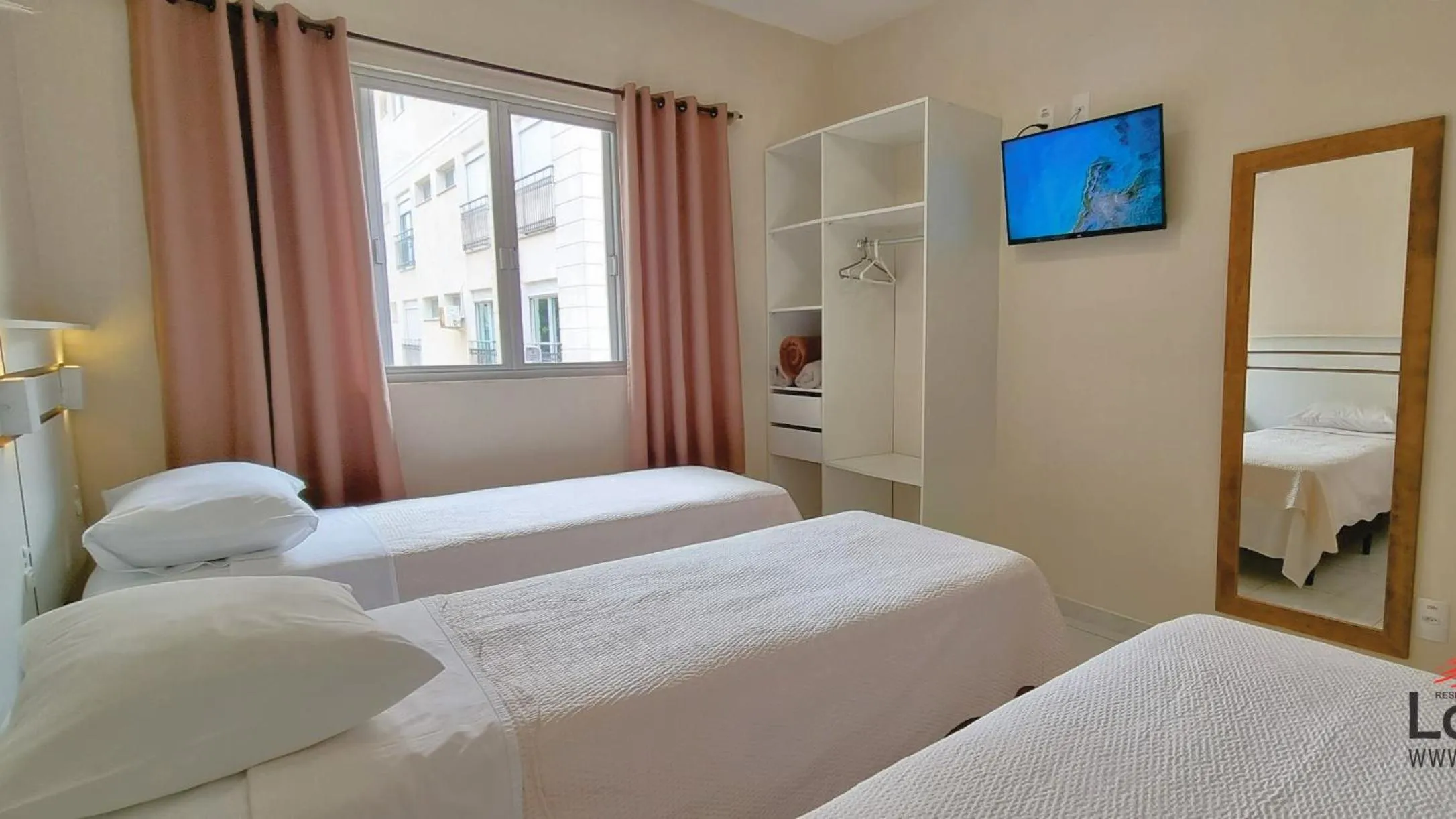 TV and multimedia, Bed in Residencial Las Rocas I
