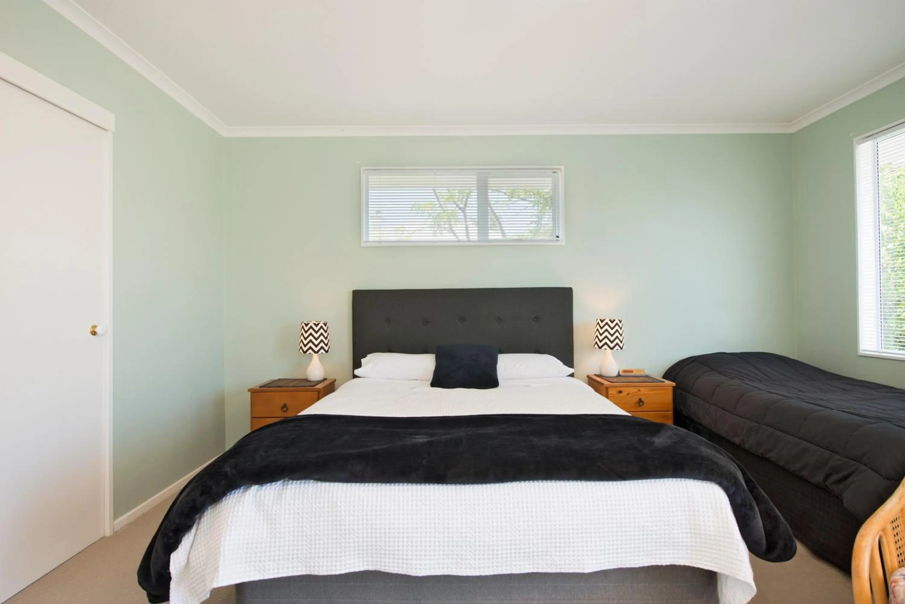 Bed in Waimarie on Riverside Motel & Apartments