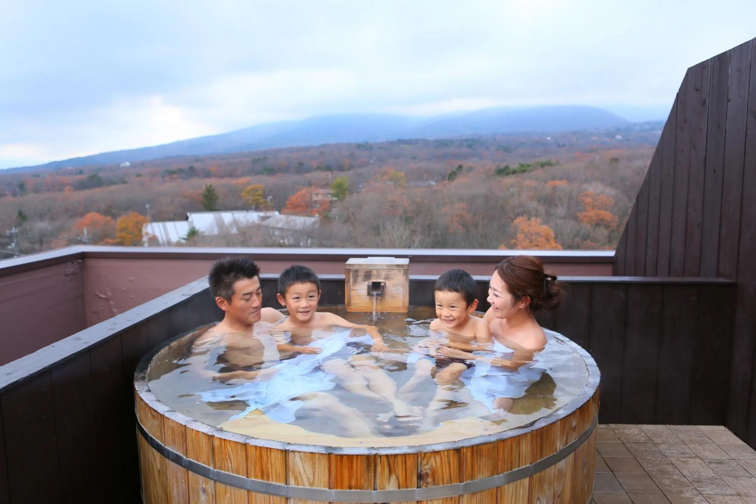 Hot Spring Bath in Nasu Ichiya Hotel