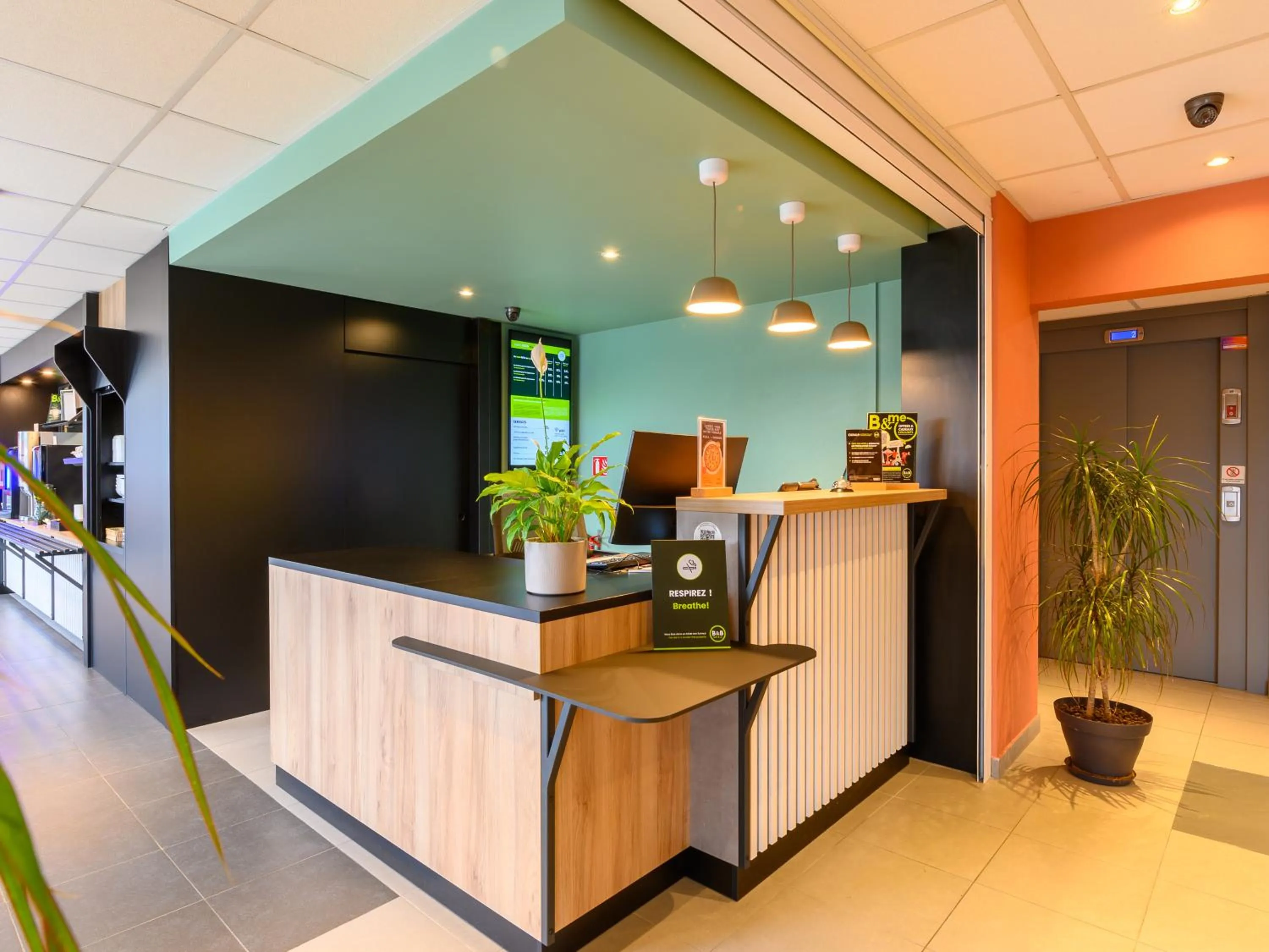 Lobby or reception, Lobby/Reception in Hôtel 2 Vallées