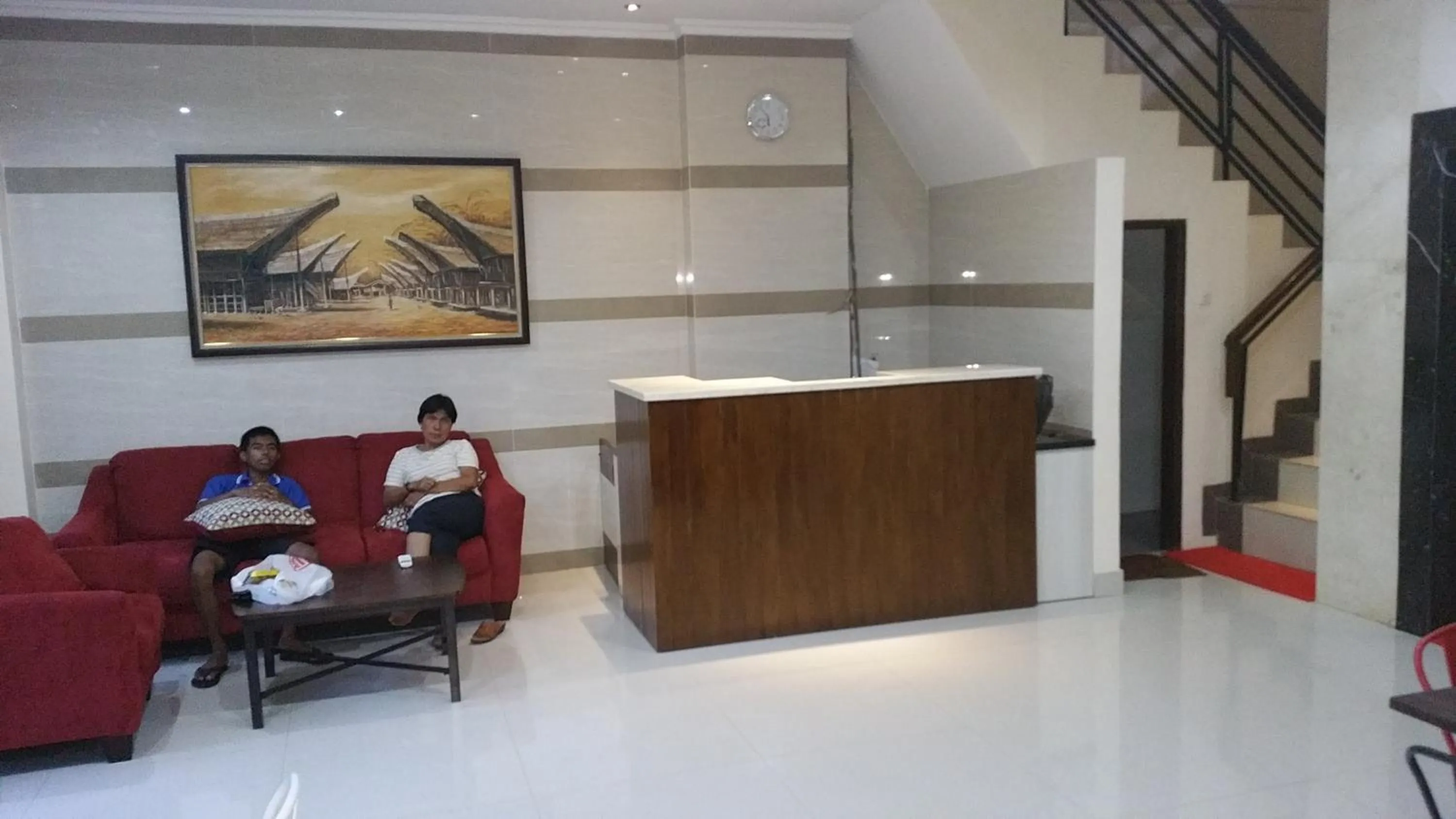 Staff in Legenda Beril Hostel