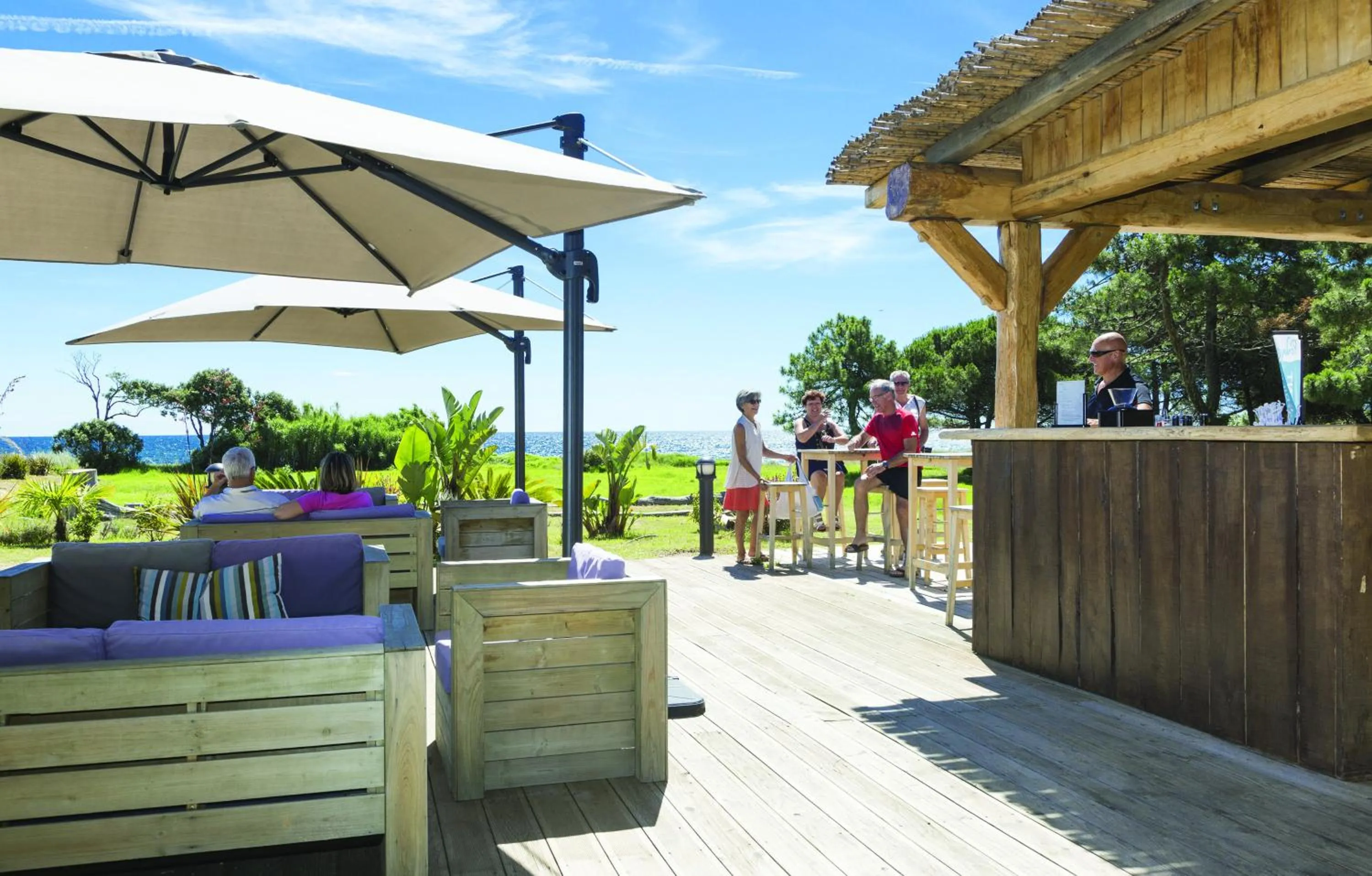 Restaurant/places to eat in Résidence Odalys Acqua Linda