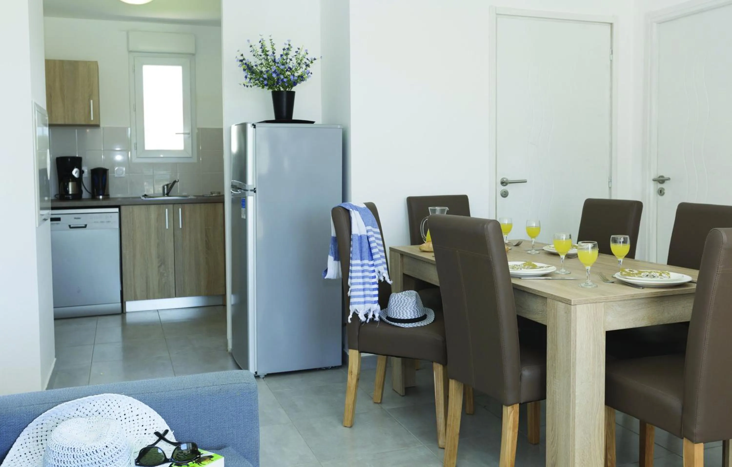 Kitchen or kitchenette in Résidence Odalys Acqua Linda