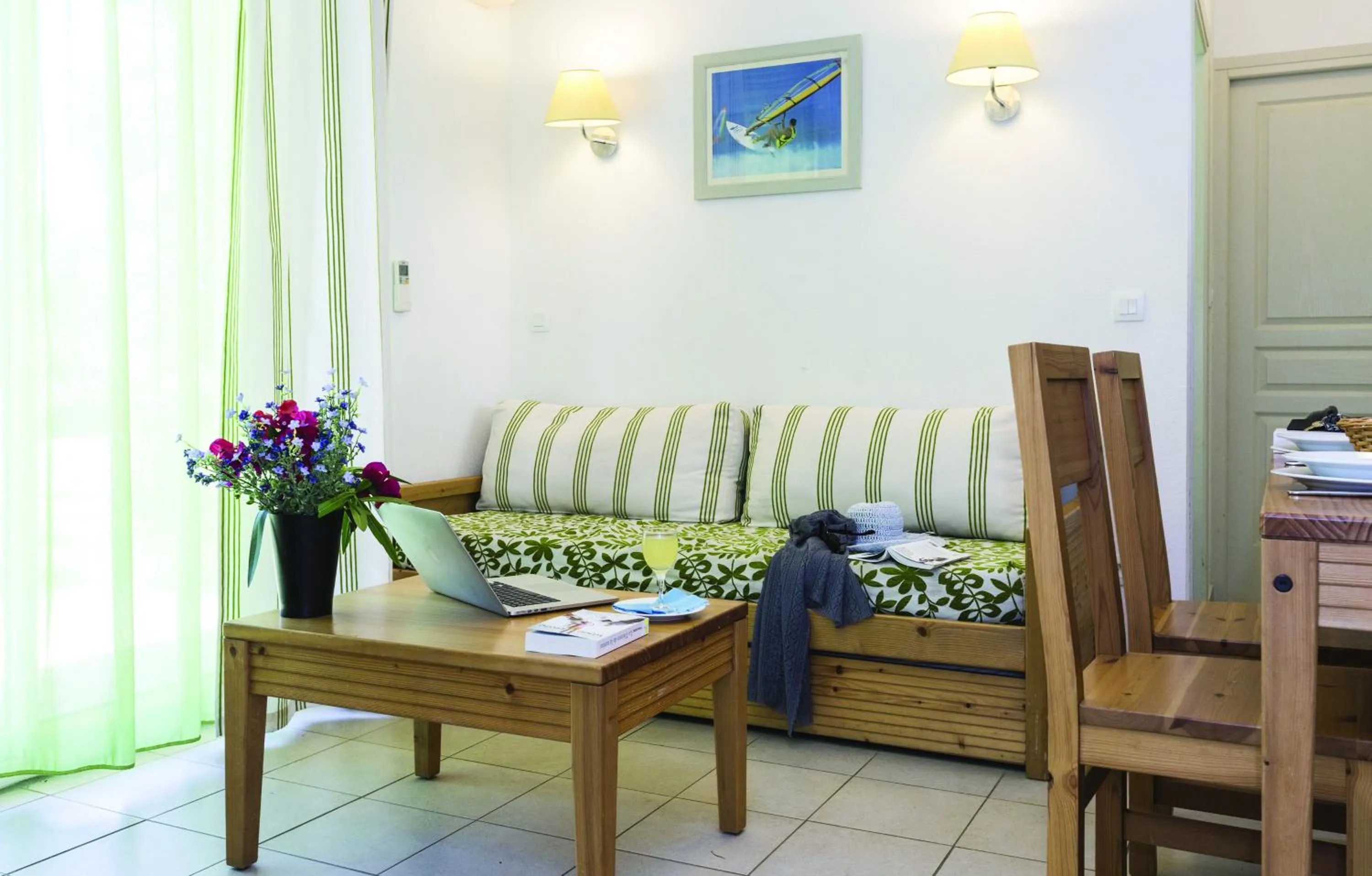 Seating area in Résidence Odalys Acqua Linda