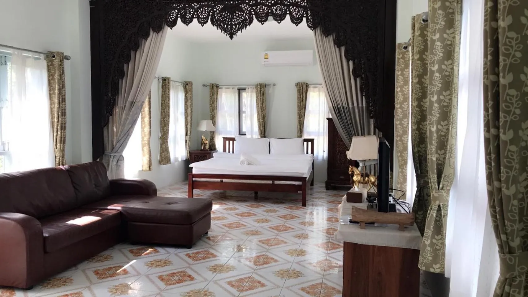 Bed in Goldengold (Khaoyai) Resort & Spa