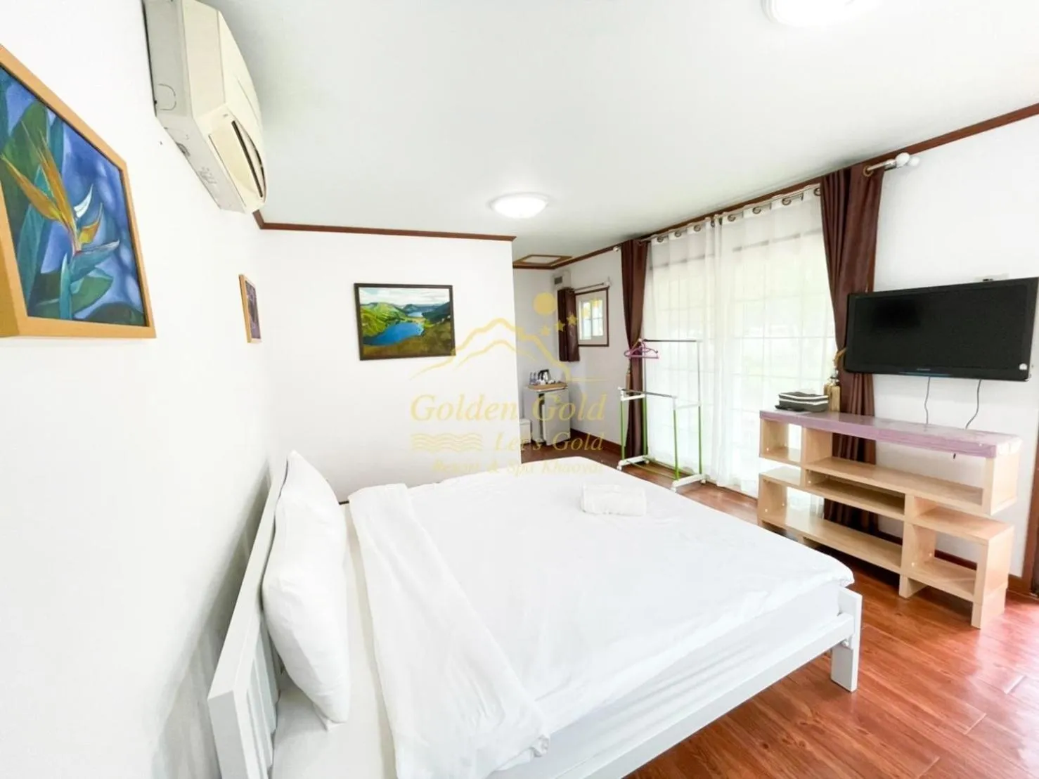 Bed in Goldengold (Khaoyai) Resort & Spa