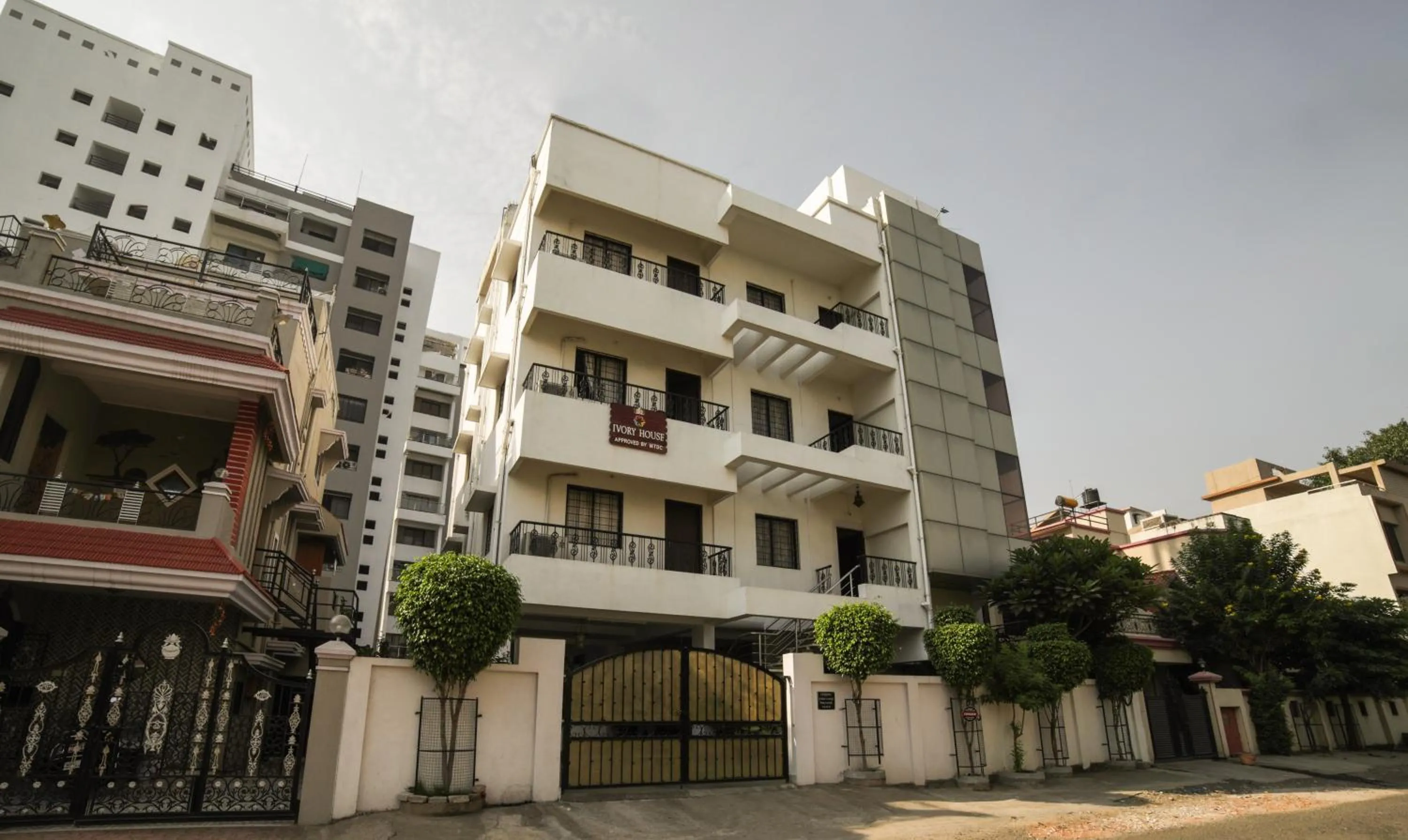Property building in Treebo Ivory House