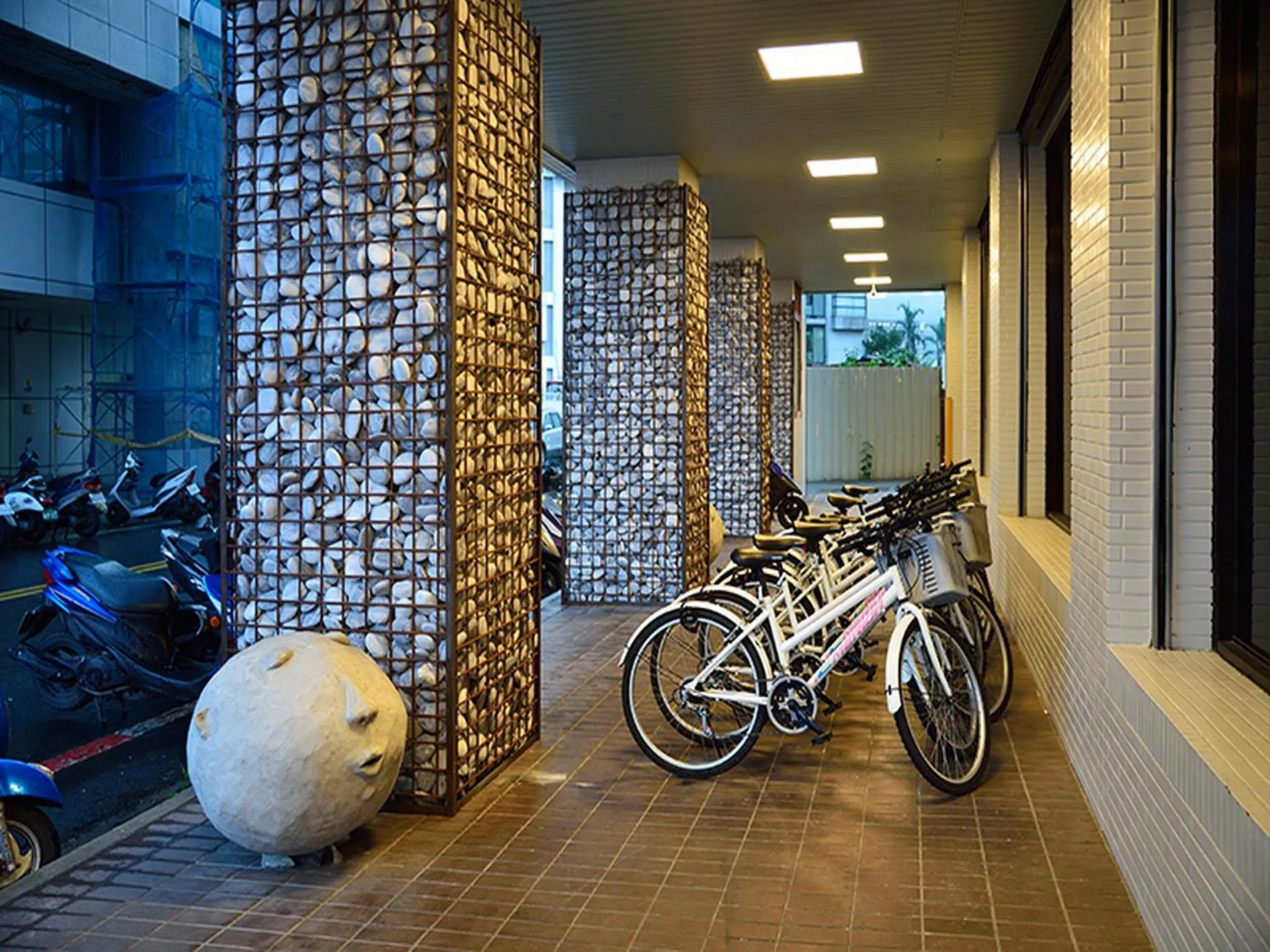 Decorative detail in Hotelday+ Hualien