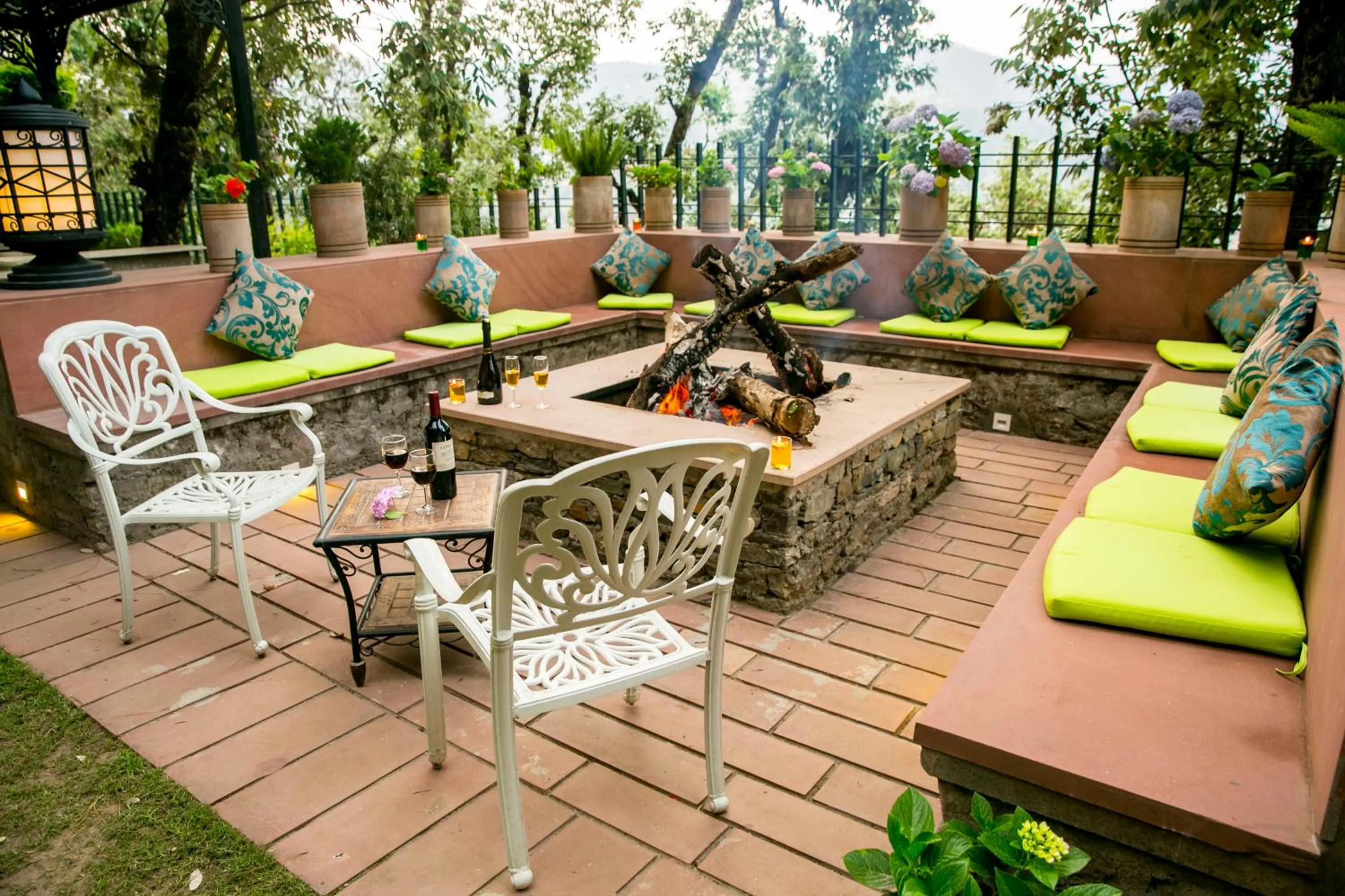 Evening entertainment in The Fern Hillside Resort Bhimtal