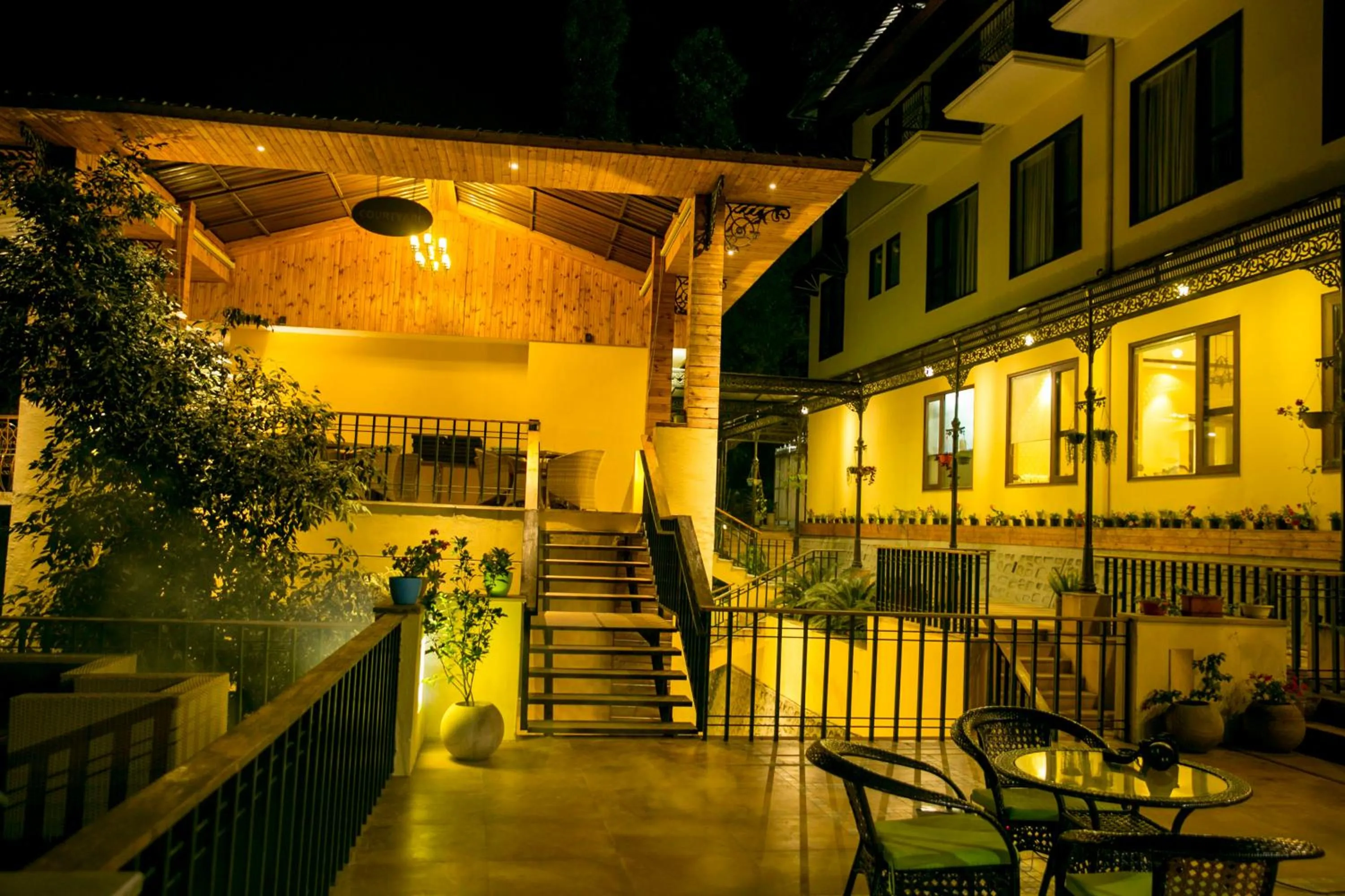 Balcony/Terrace in The Fern Hillside Resort Bhimtal