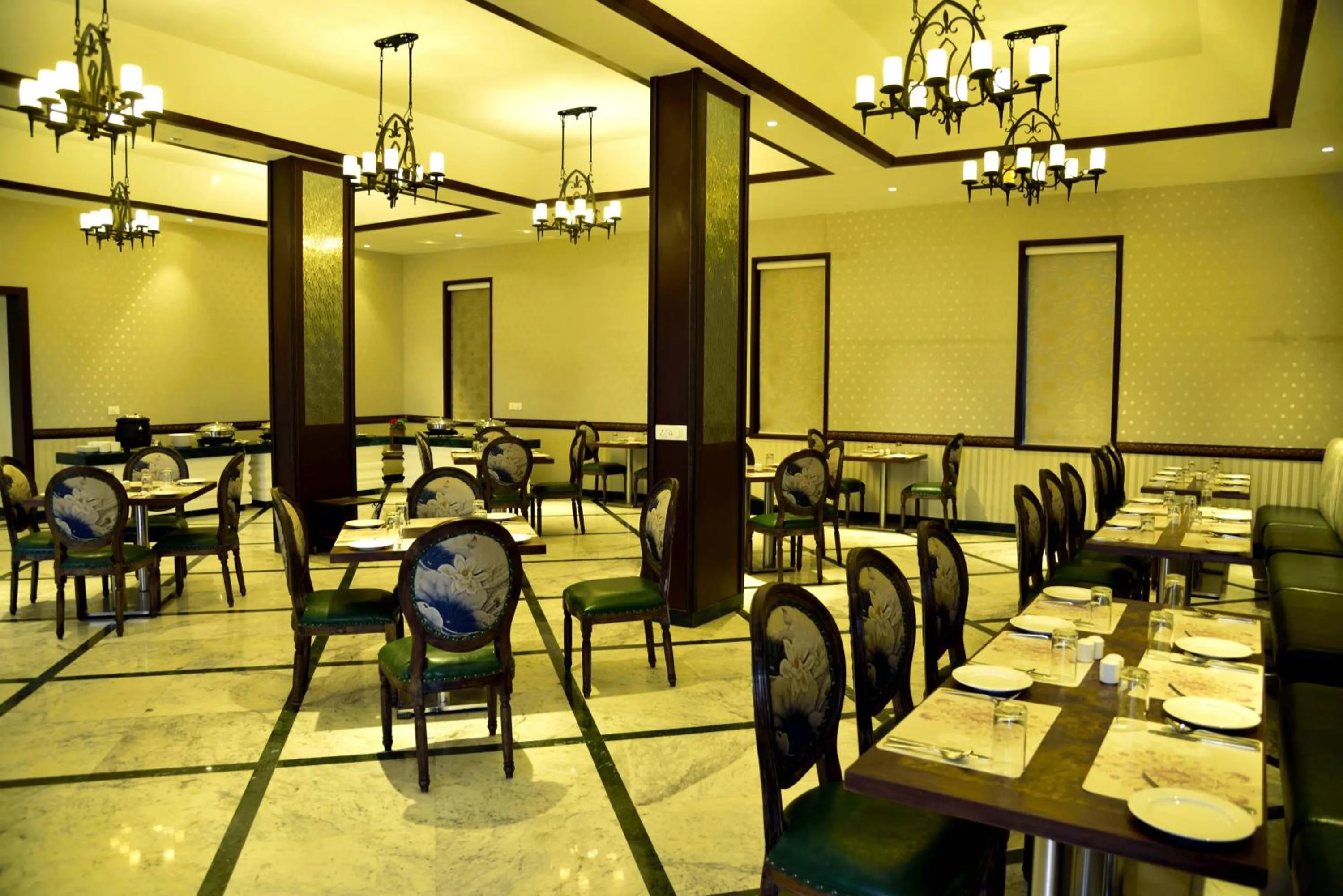 Restaurant/places to eat in The Fern Hillside Resort Bhimtal