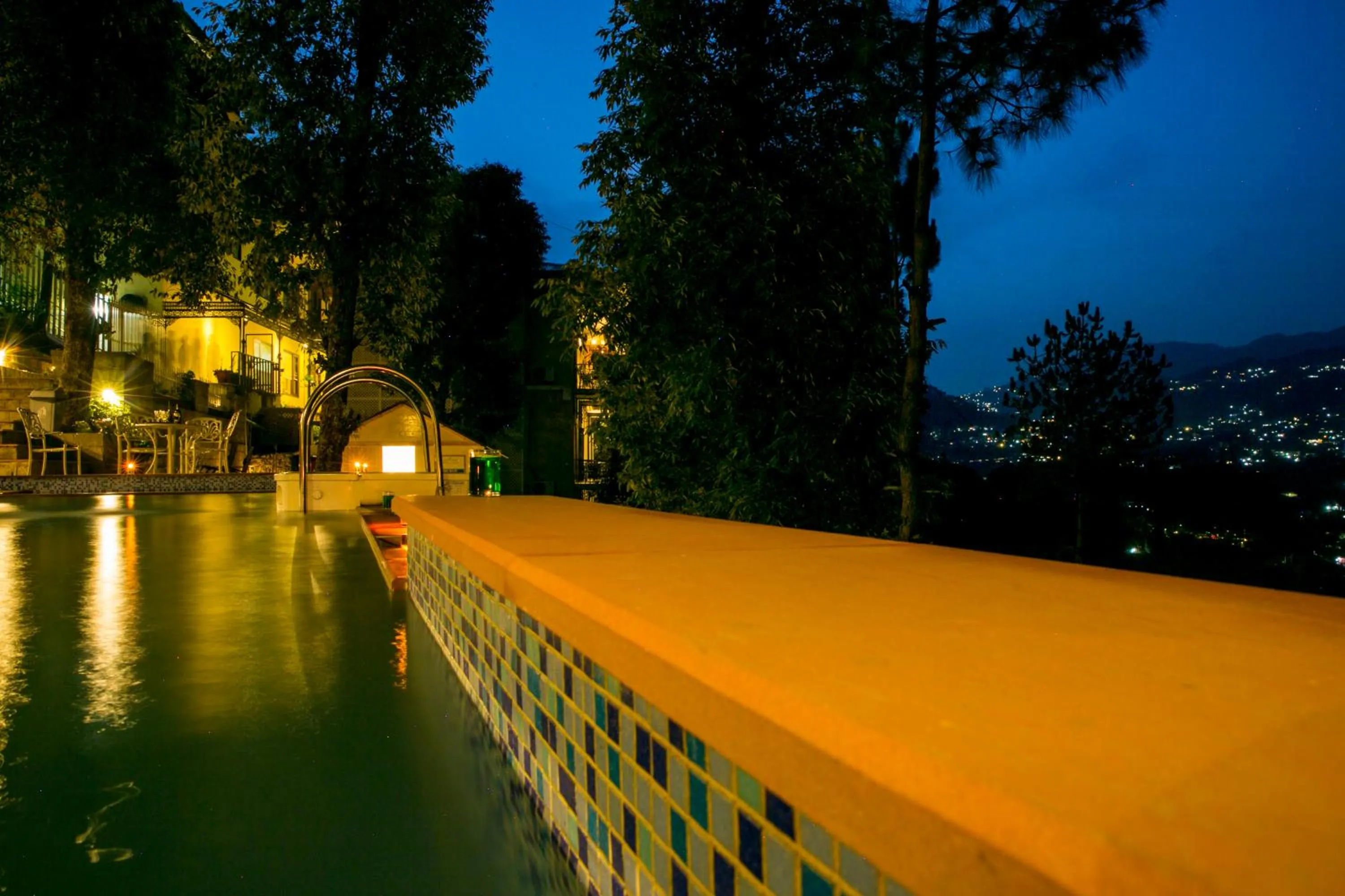 Swimming pool in The Fern Hillside Resort Bhimtal