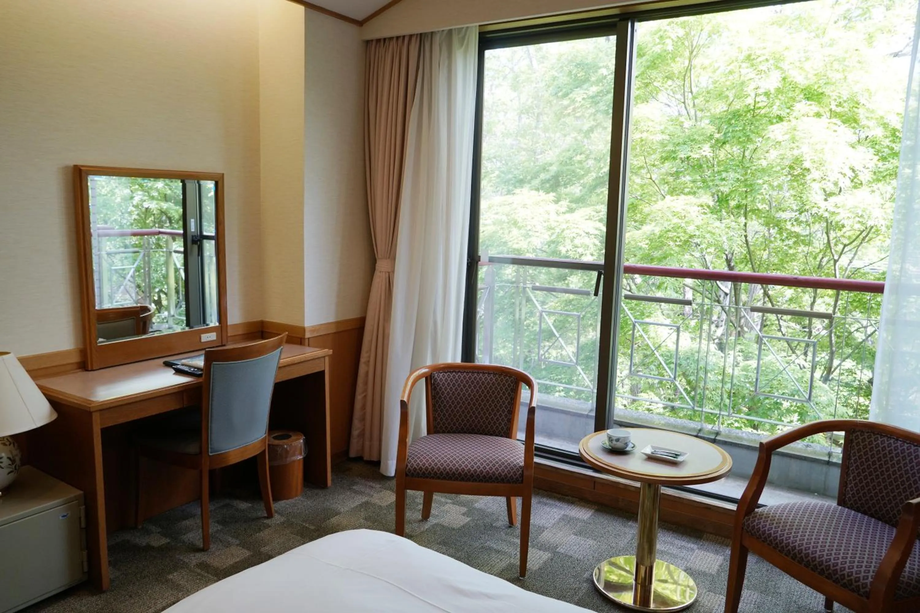 Balcony/Terrace in Blancvert Nasu Onsen Hotel