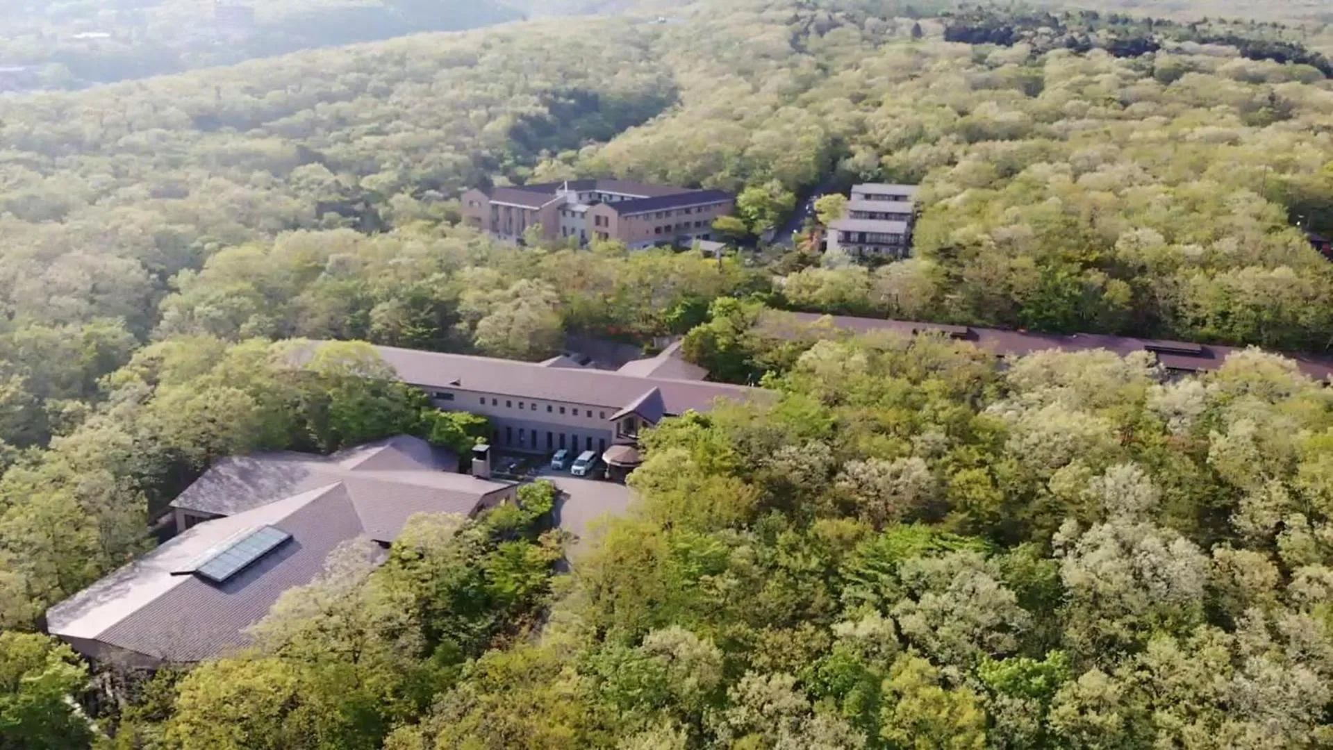 Bird's eye view in Blancvert Nasu Onsen Hotel