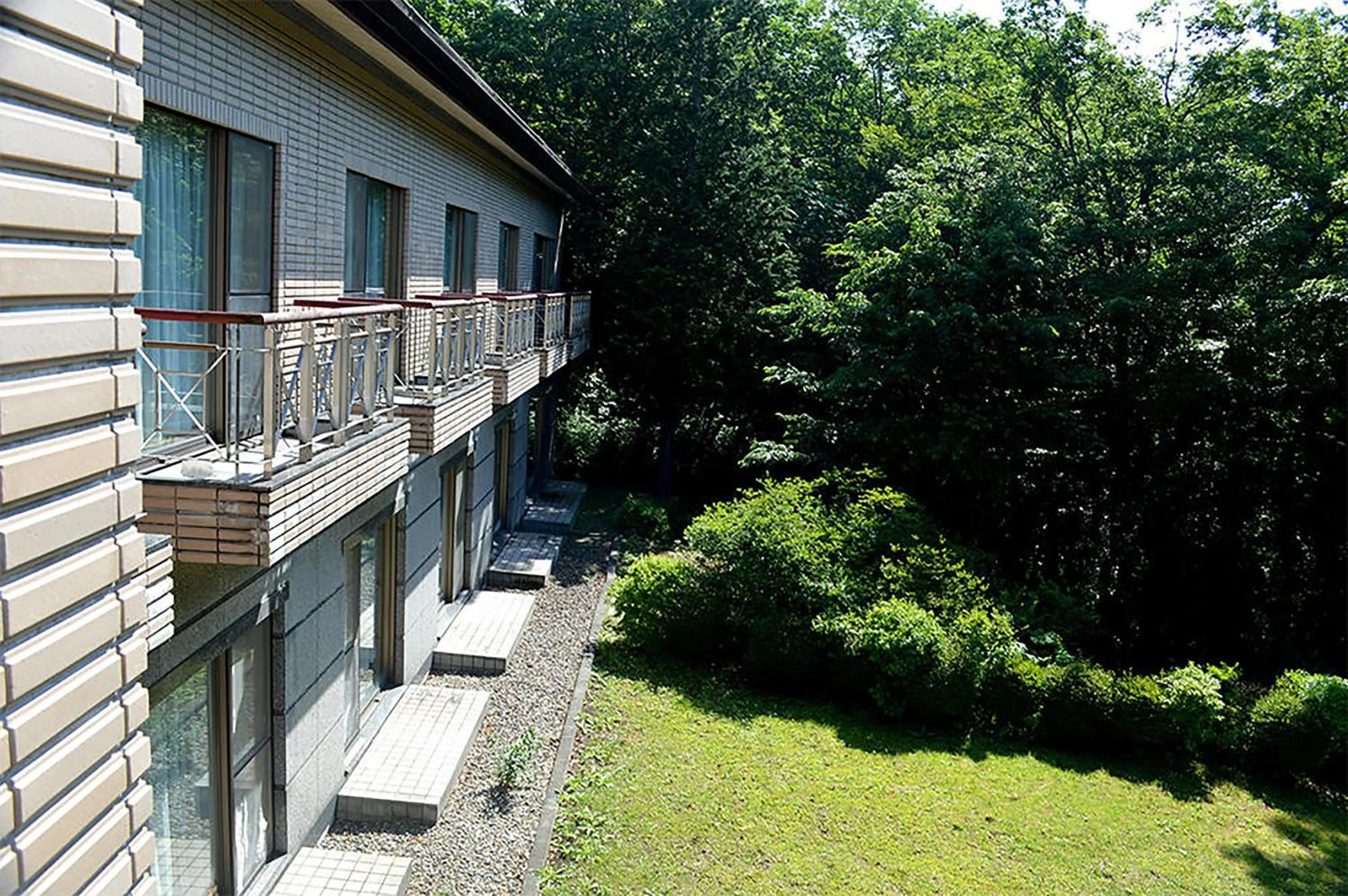 Garden view in Blancvert Nasu Onsen Hotel