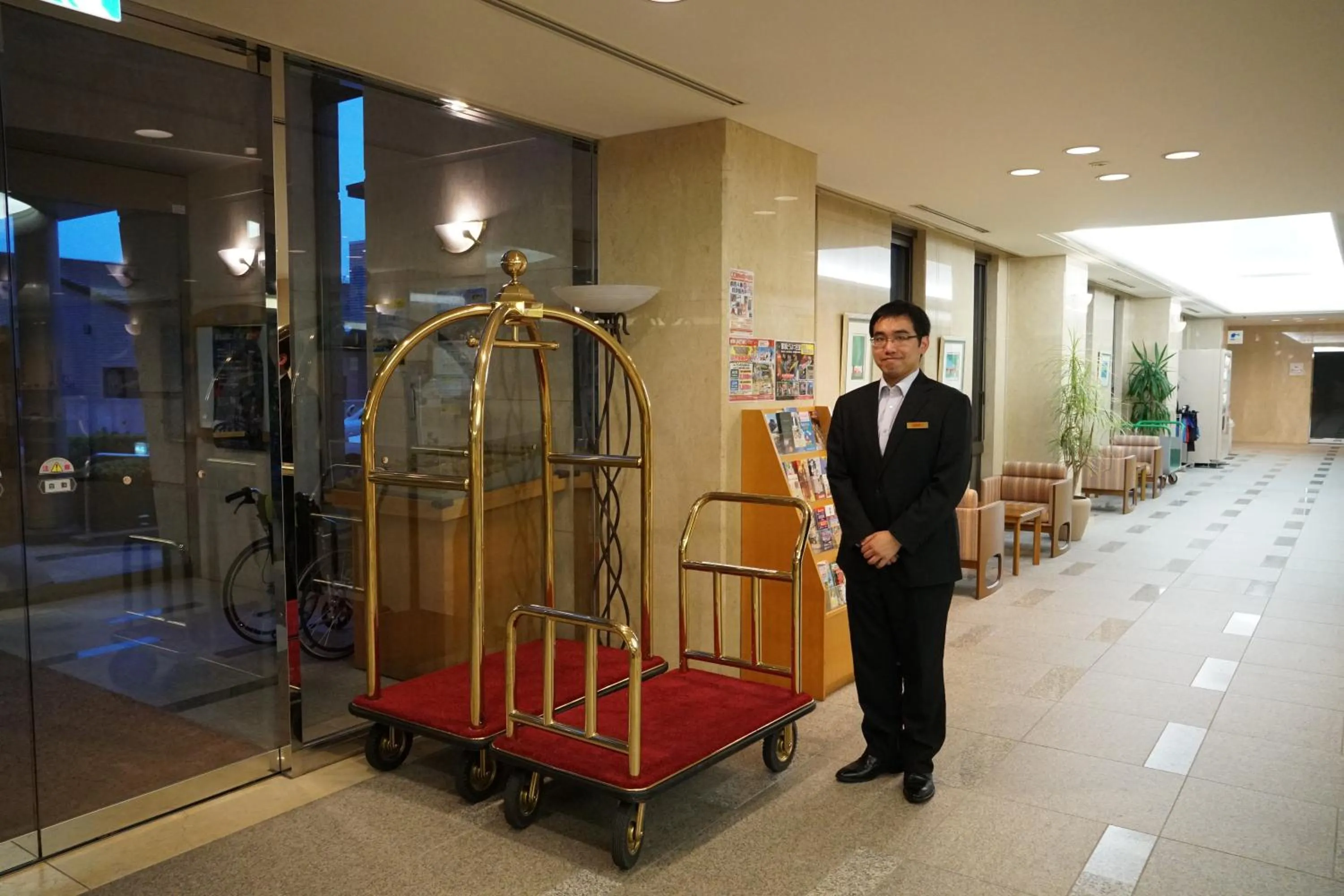 Lobby or reception in Blancvert Nasu Onsen Hotel