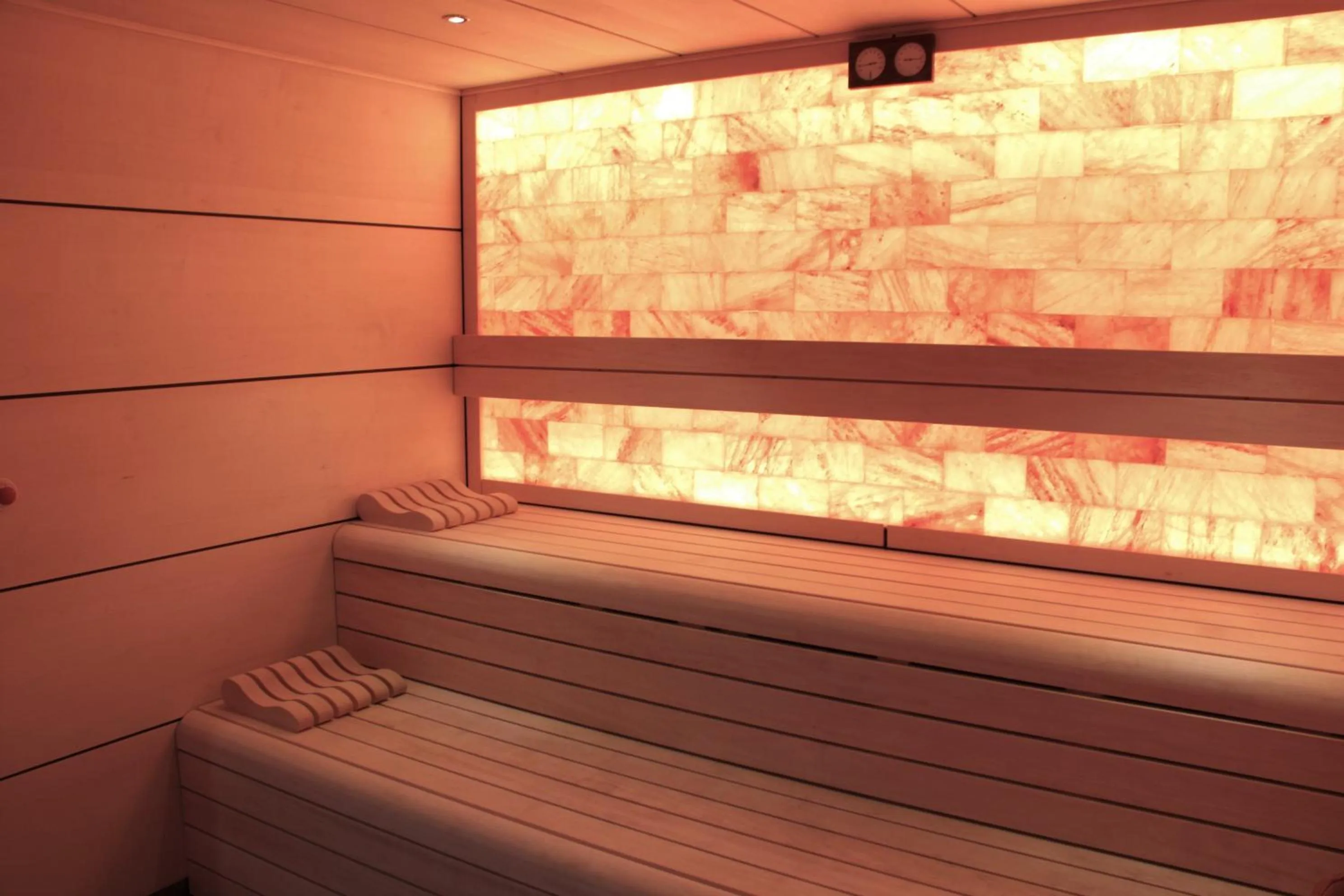 Sauna in Garden & City Cauterets Balneo