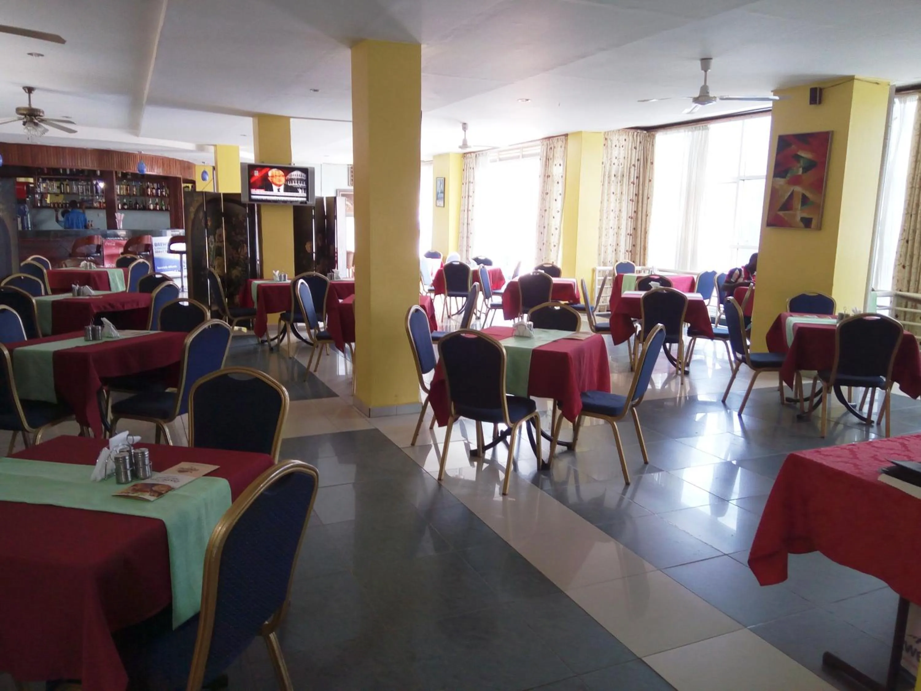 Restaurant/places to eat in Aponye Hotel Kampala