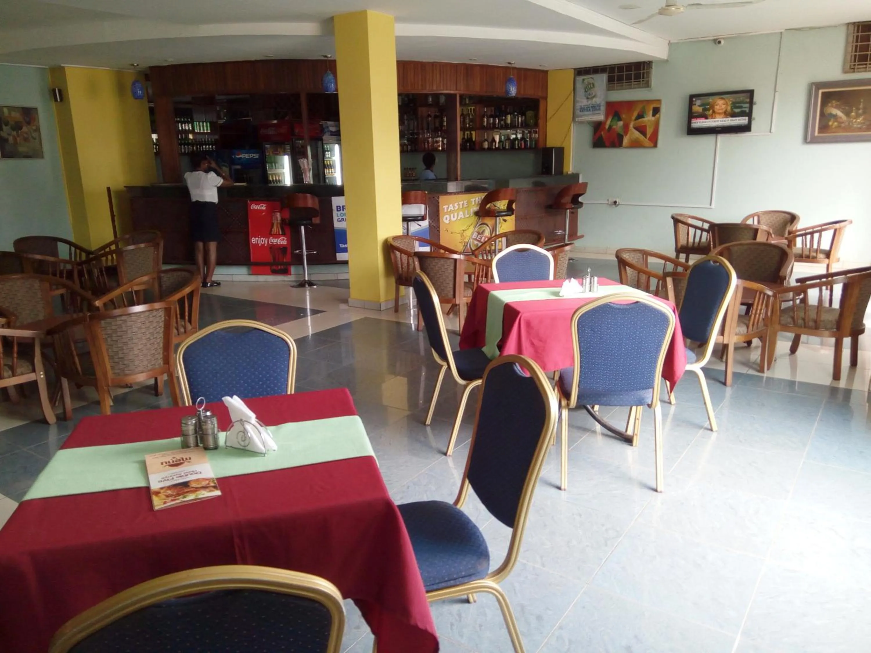 Restaurant/places to eat in Aponye Hotel Kampala