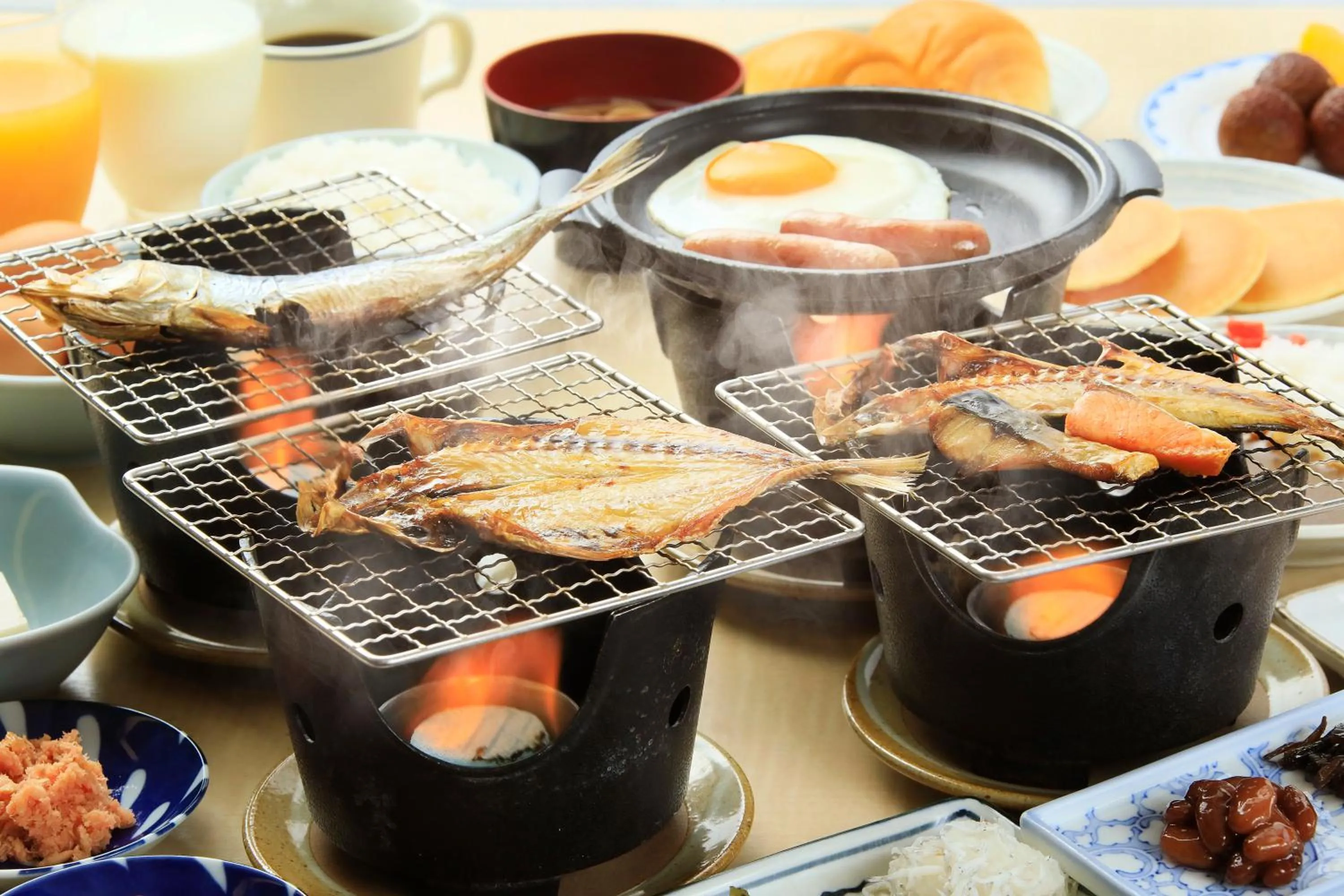 Breakfast in Boso Shirahama Umisato Hotel