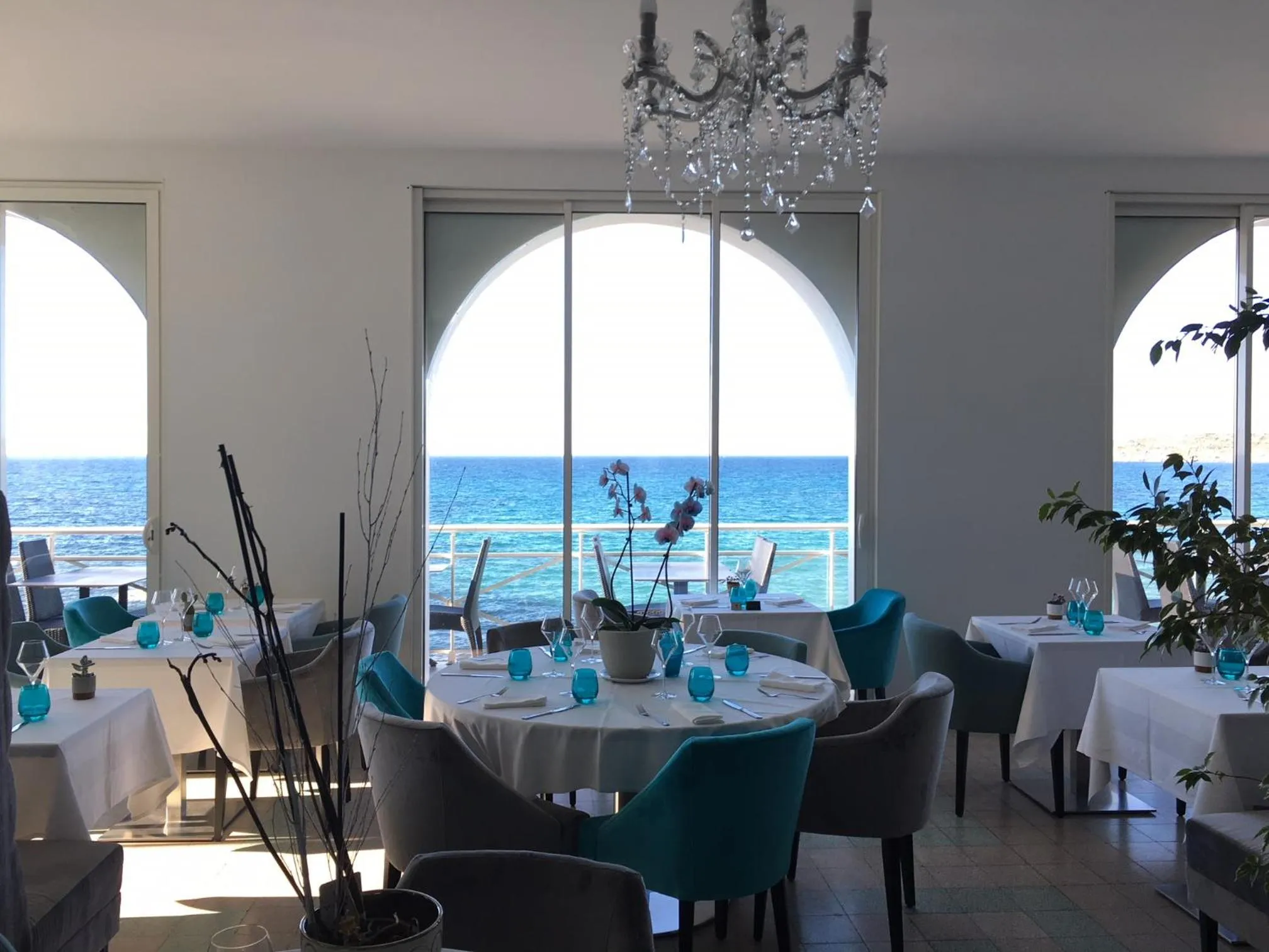 Restaurant/places to eat in Hotel de la Plage Santa Vittoria
